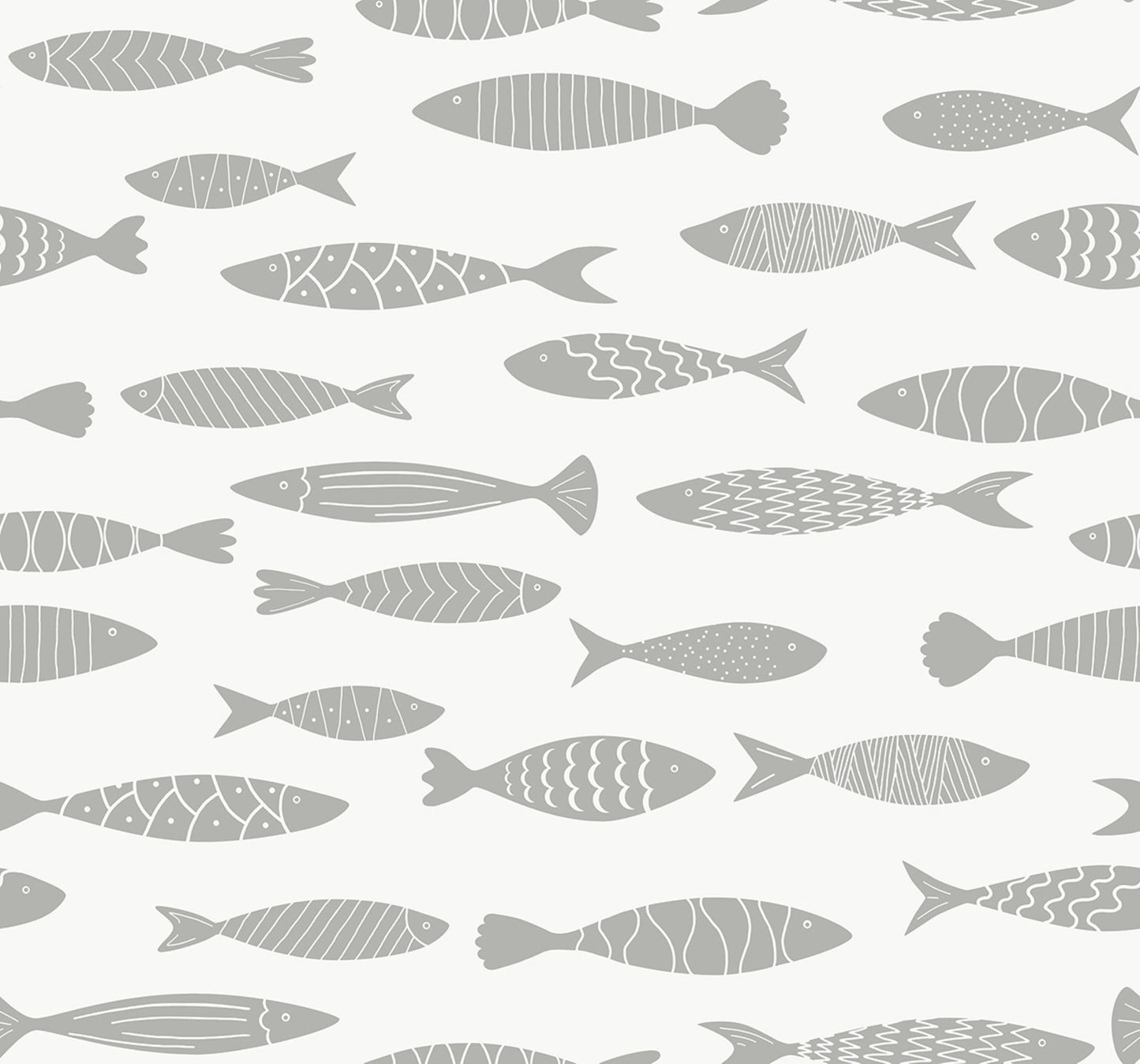 Painted Fish Wallpaper