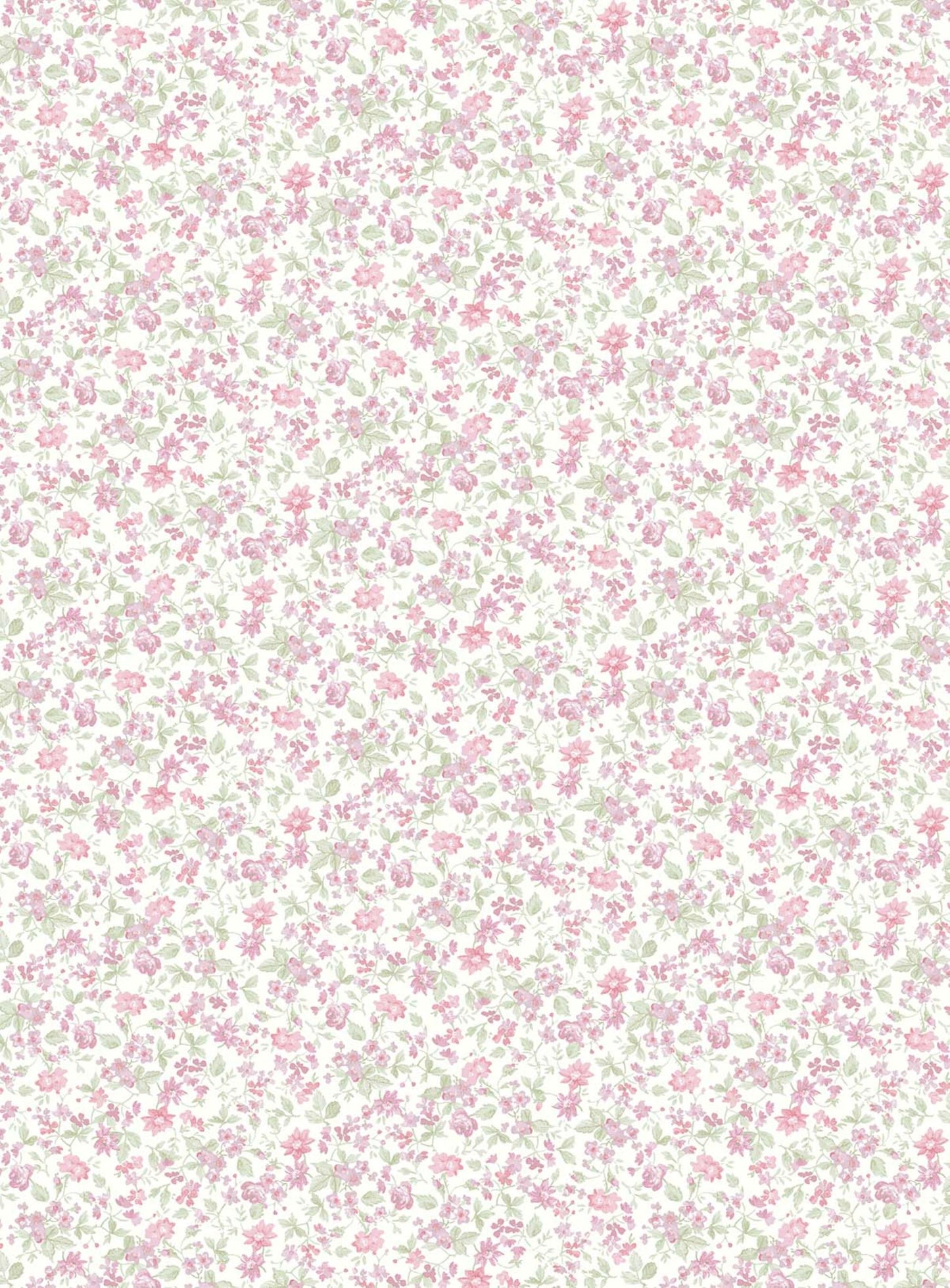 Cottage Mini Floral Wallpaper