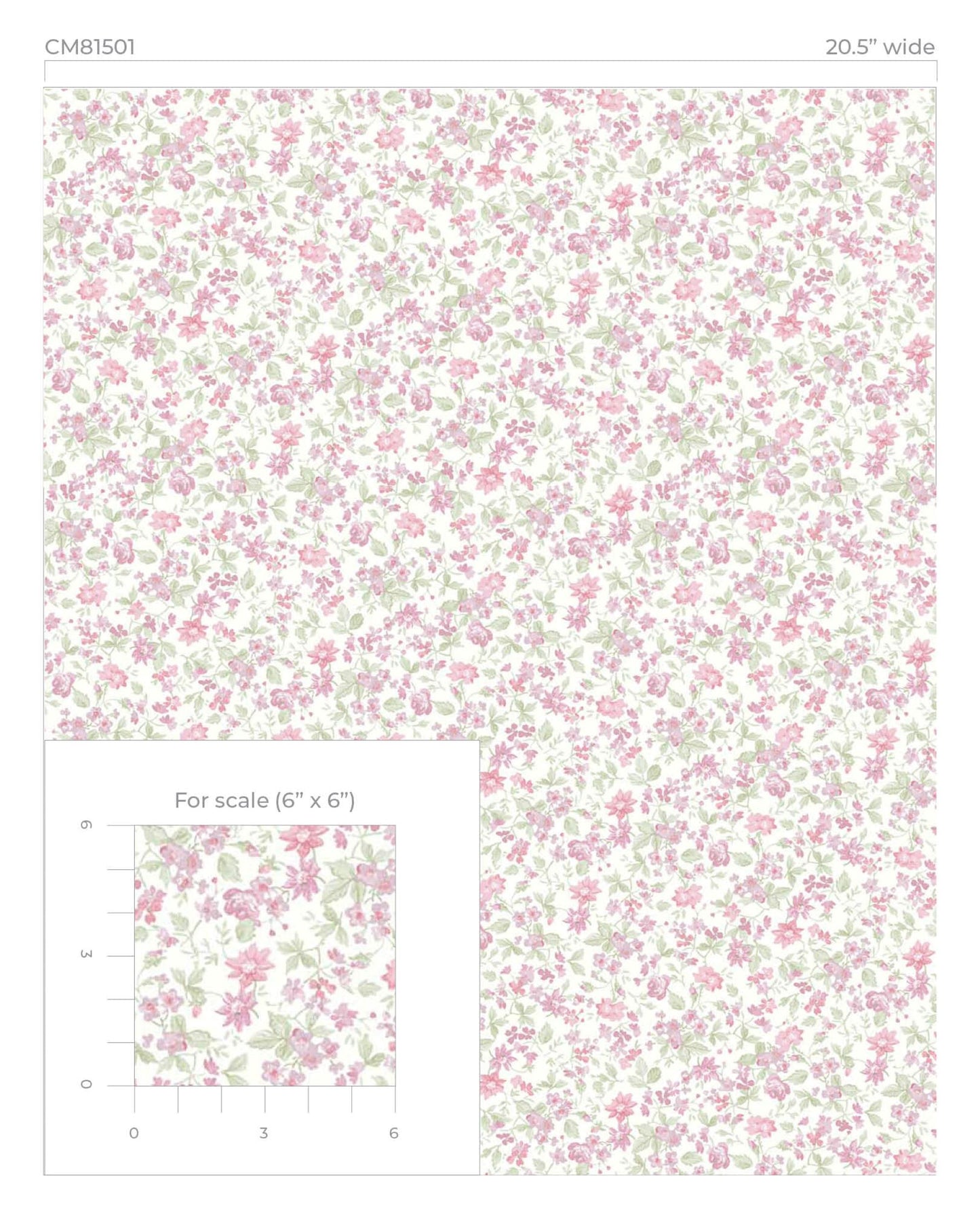 Cottage Mini Floral Wallpaper