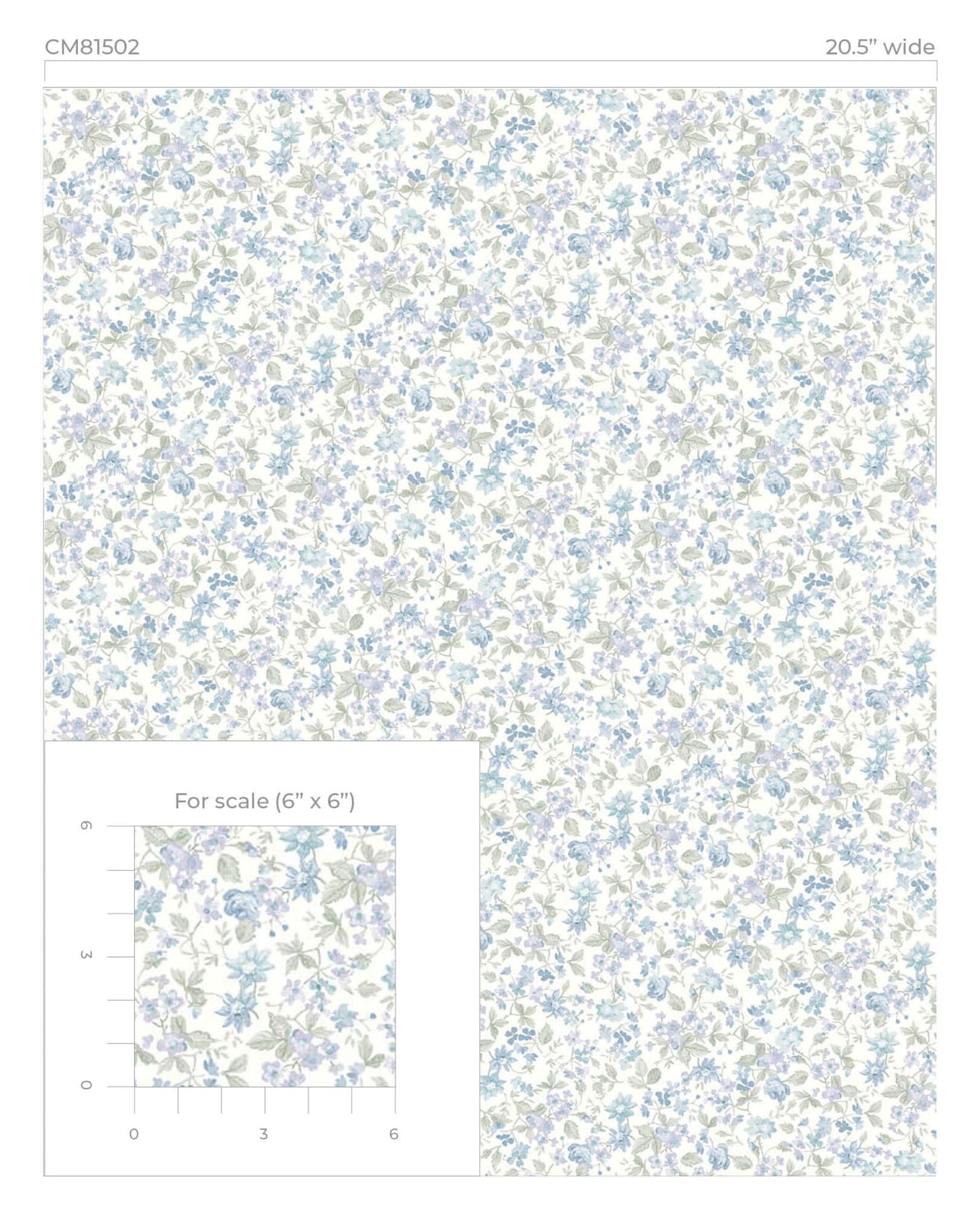 Cottage Mini Floral Wallpaper