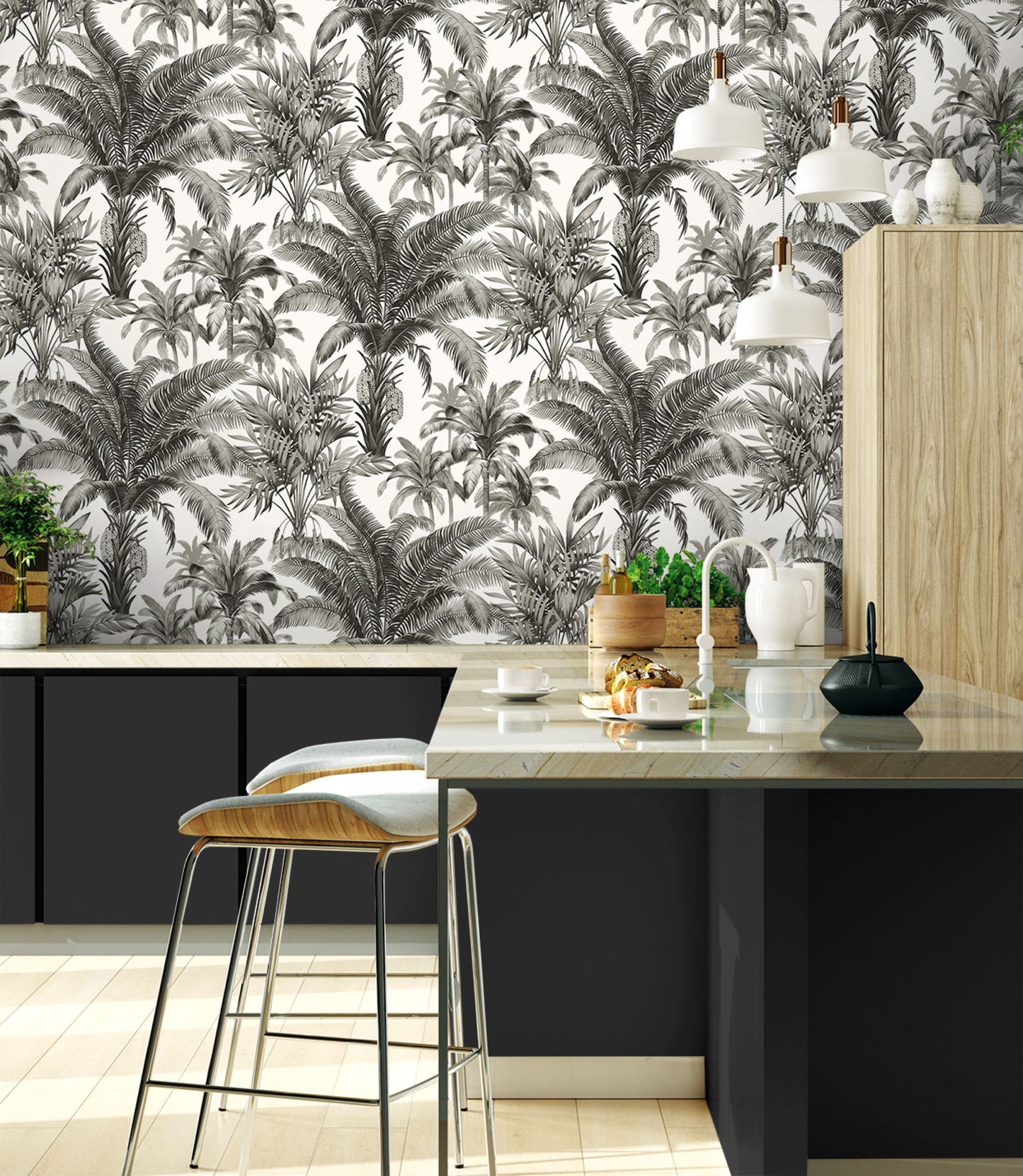 Palm Grove Peel & Stick