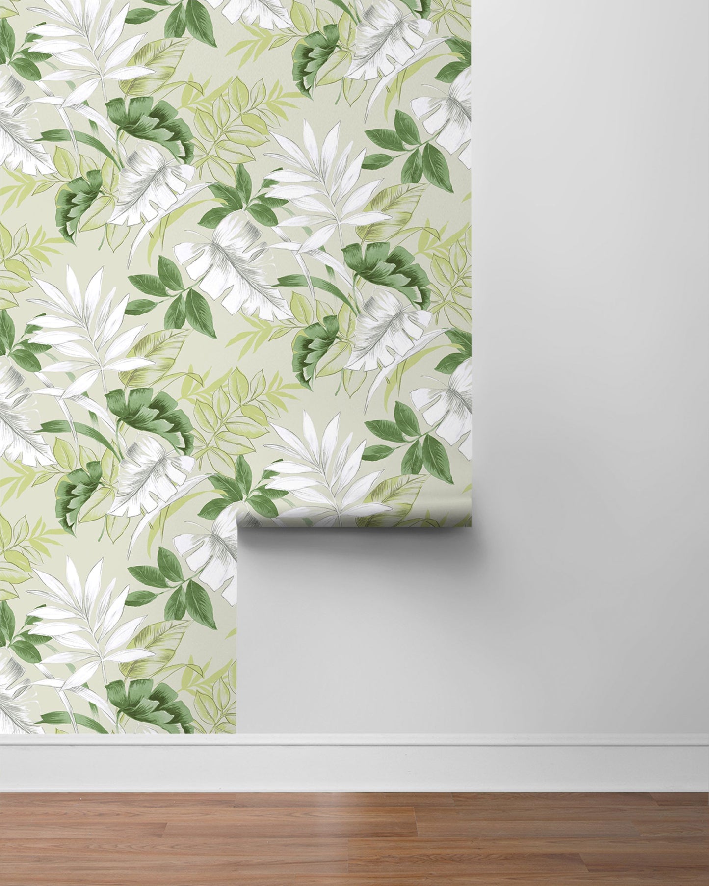 Tropical Leaves Peel & Stick