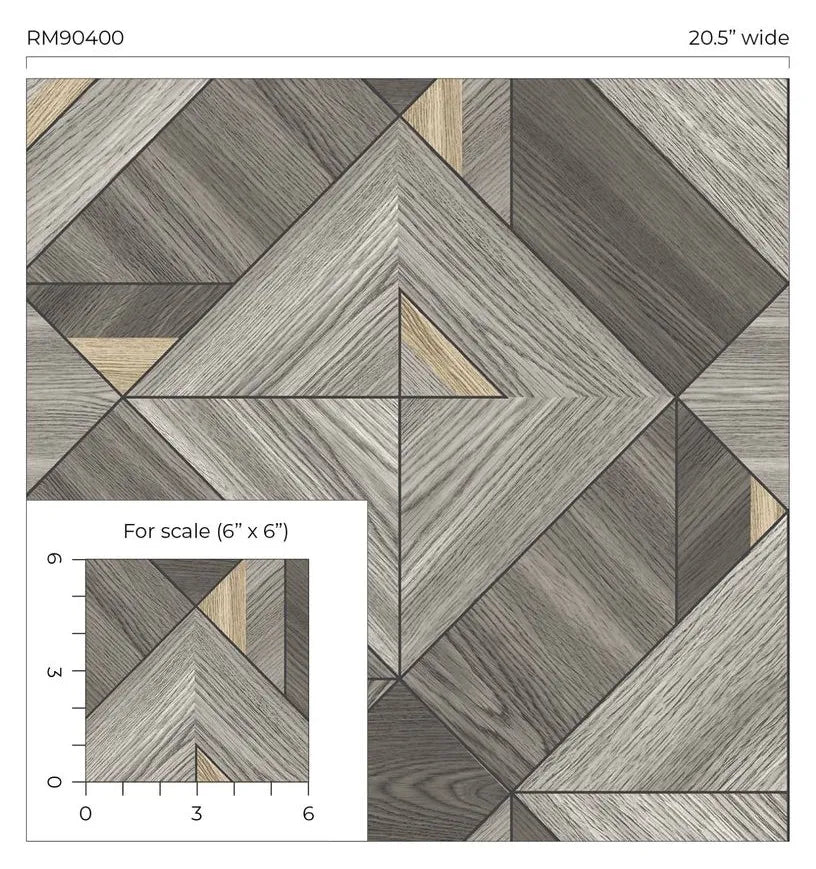 Wood Tiles Wallpaper