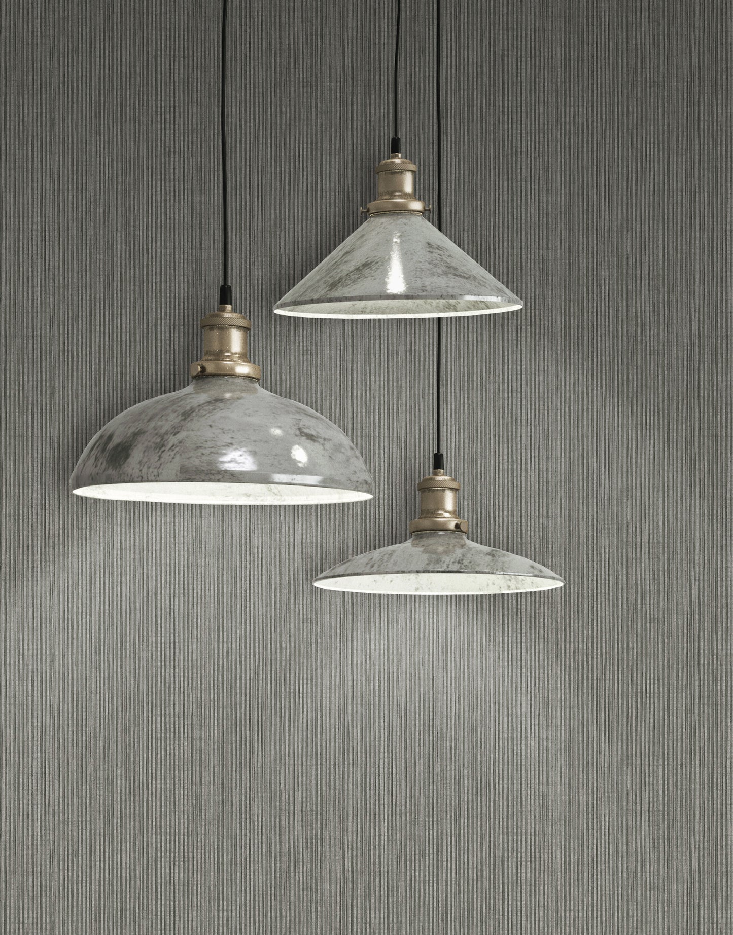 Strie Velvet Imitation Wallpaper