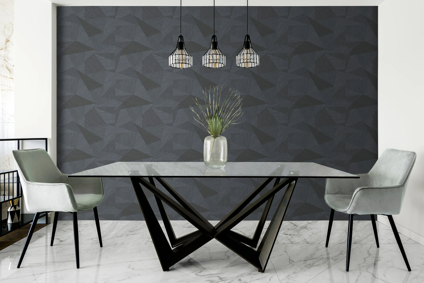 Geometric Triangles Wallpaper