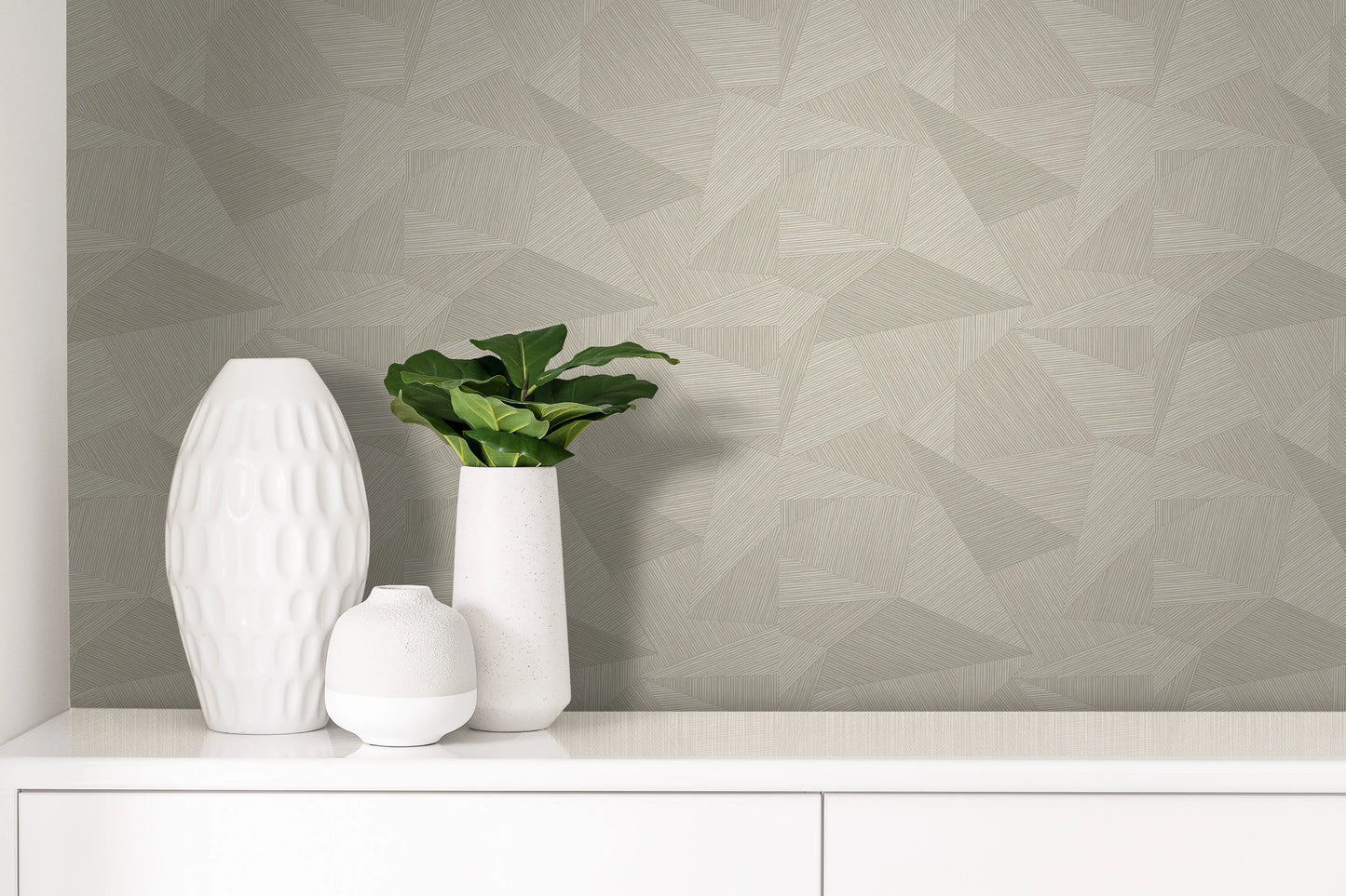 Geometric Triangles Wallpaper