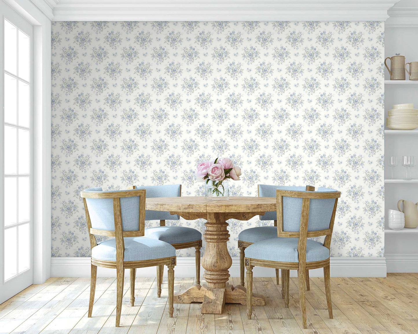 Cottage Bouquet Wallpaper