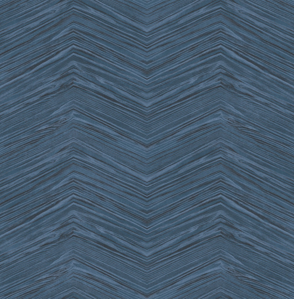 Wood Chevron Peel & Stick