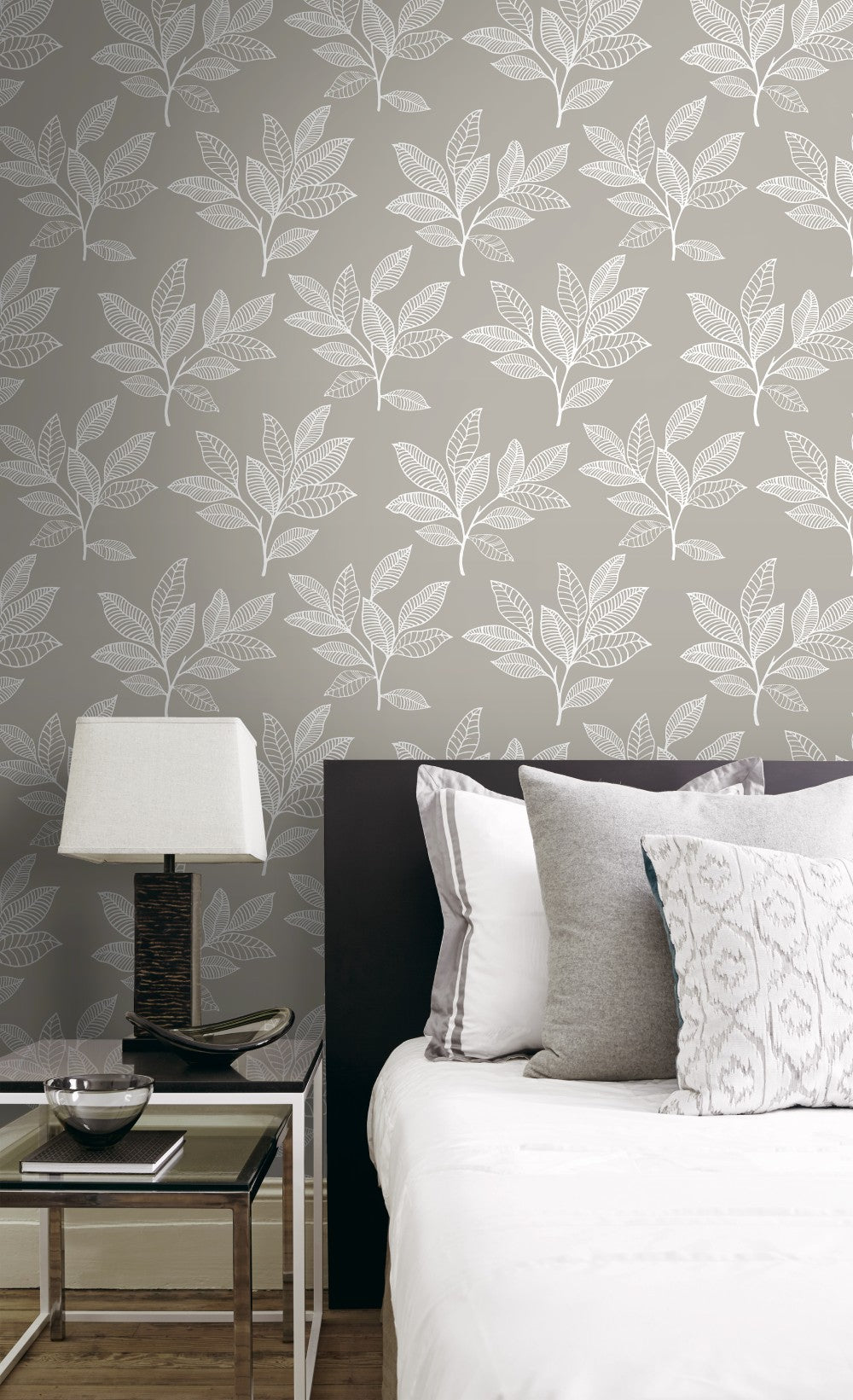 Stylized Leaves Peel & Stick