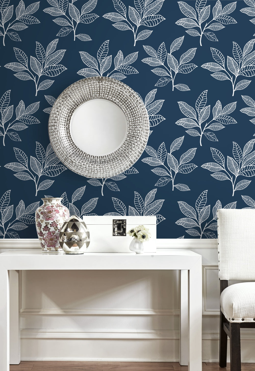 Stylized Leaves Peel & Stick
