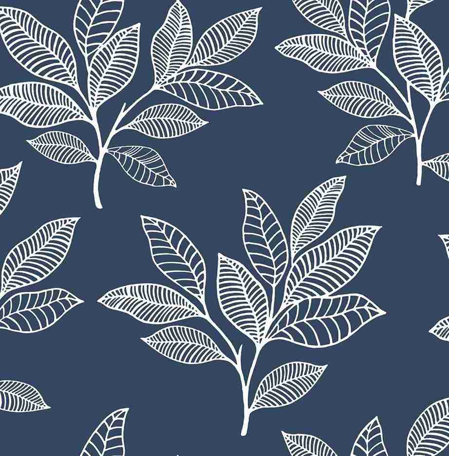 Stylized Leaves Peel & Stick