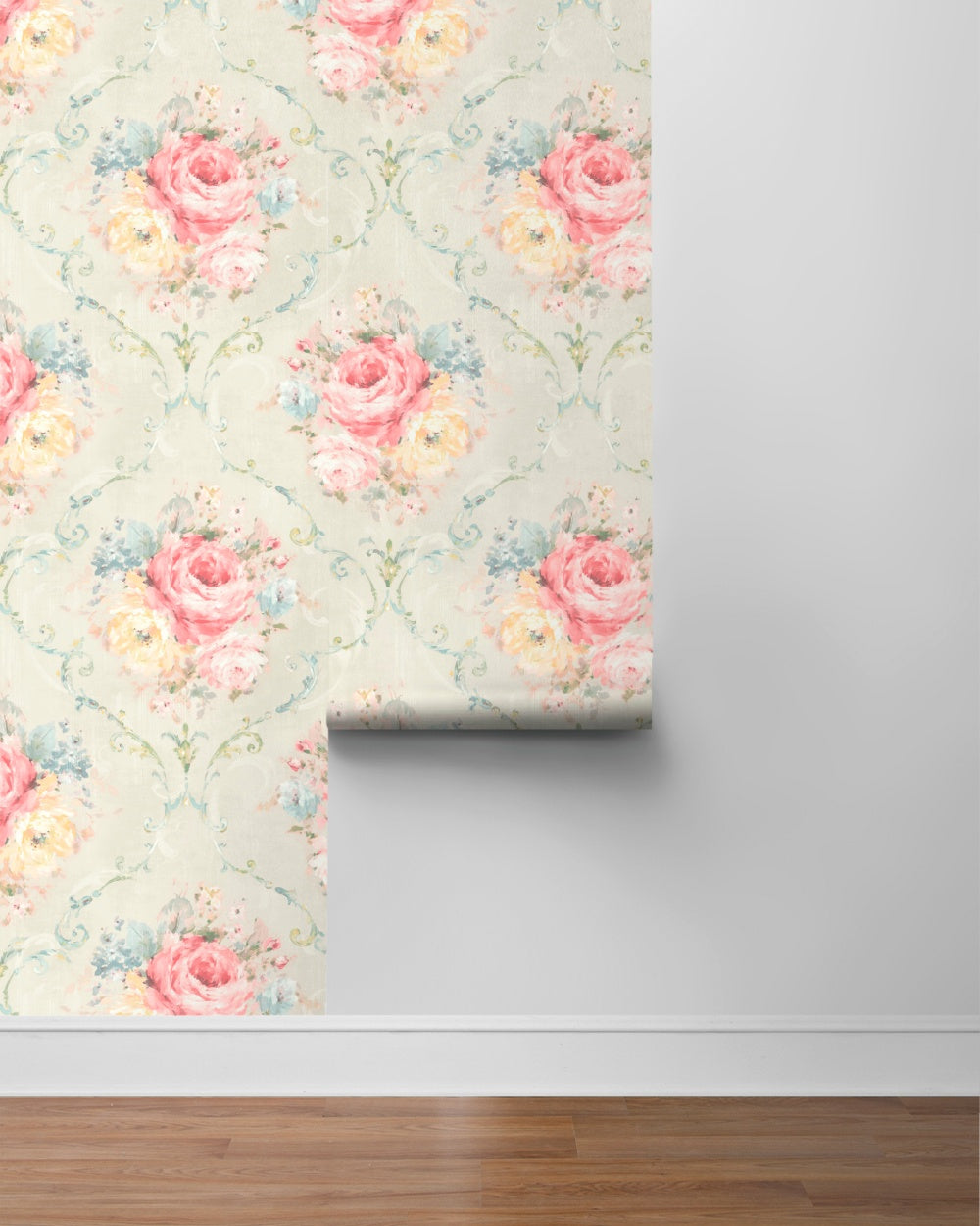 Framed Bouquet Peel & Stick