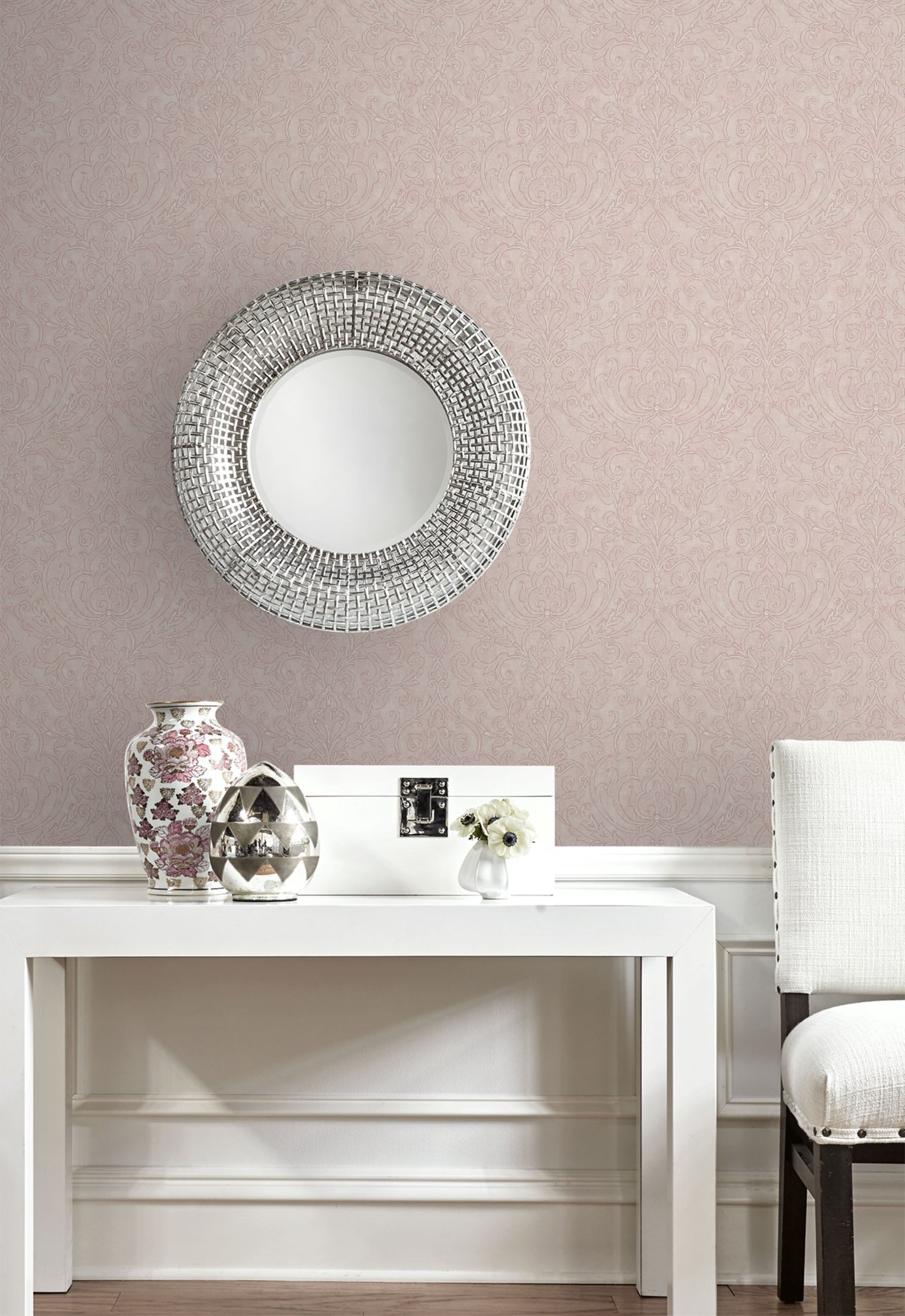 Soft Damask Wallpaper