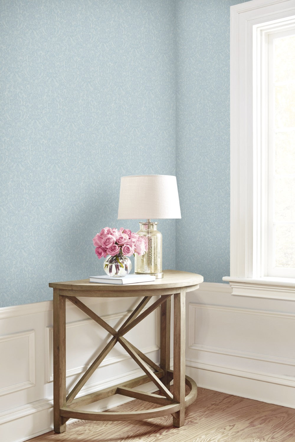 Soft Damask Wallpaper