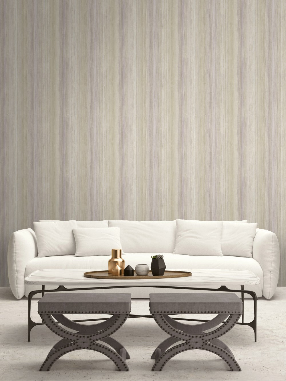 Soft Stripe Wallpaper