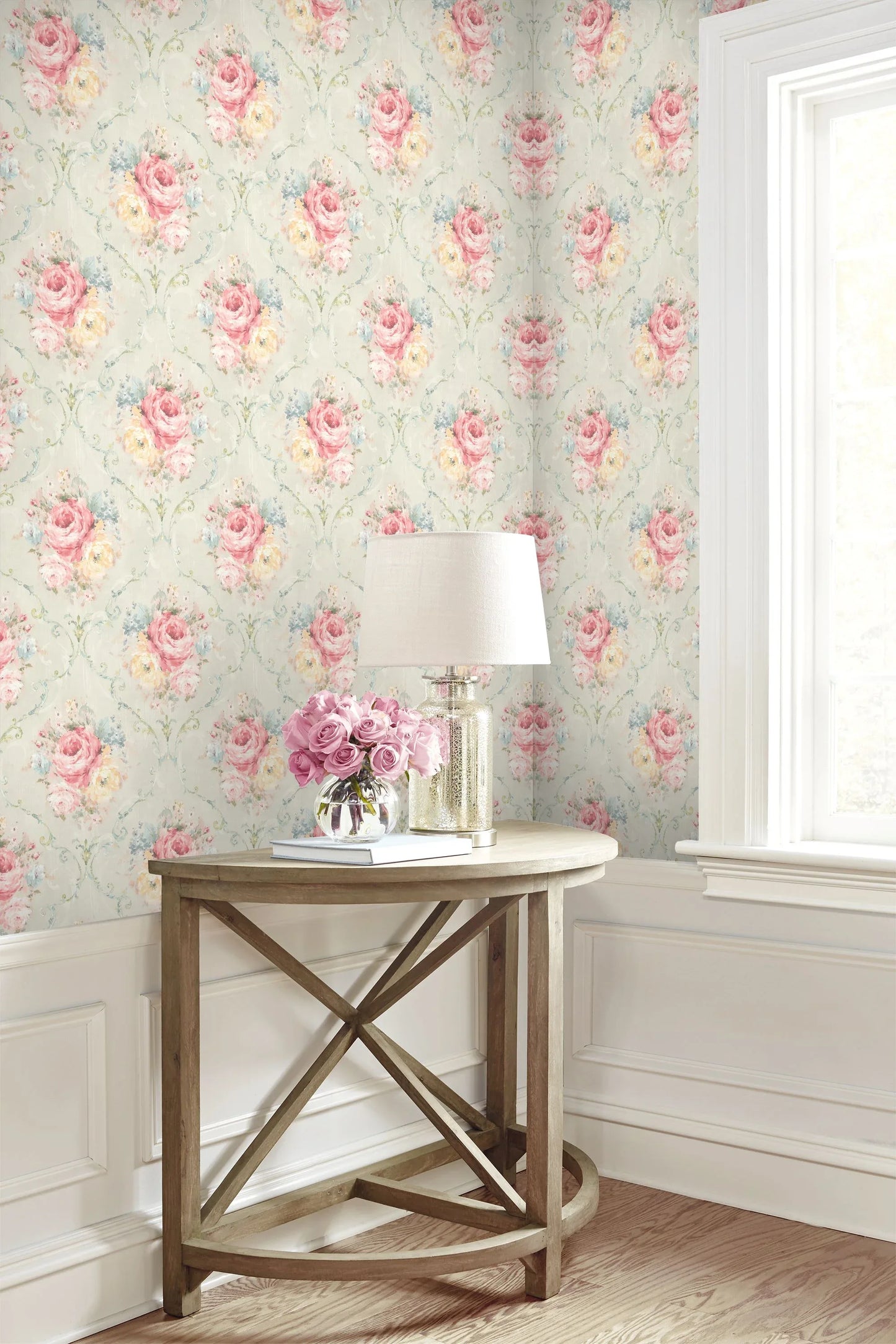 Bouquet Wallpaper - Casa Mia Wallcovering