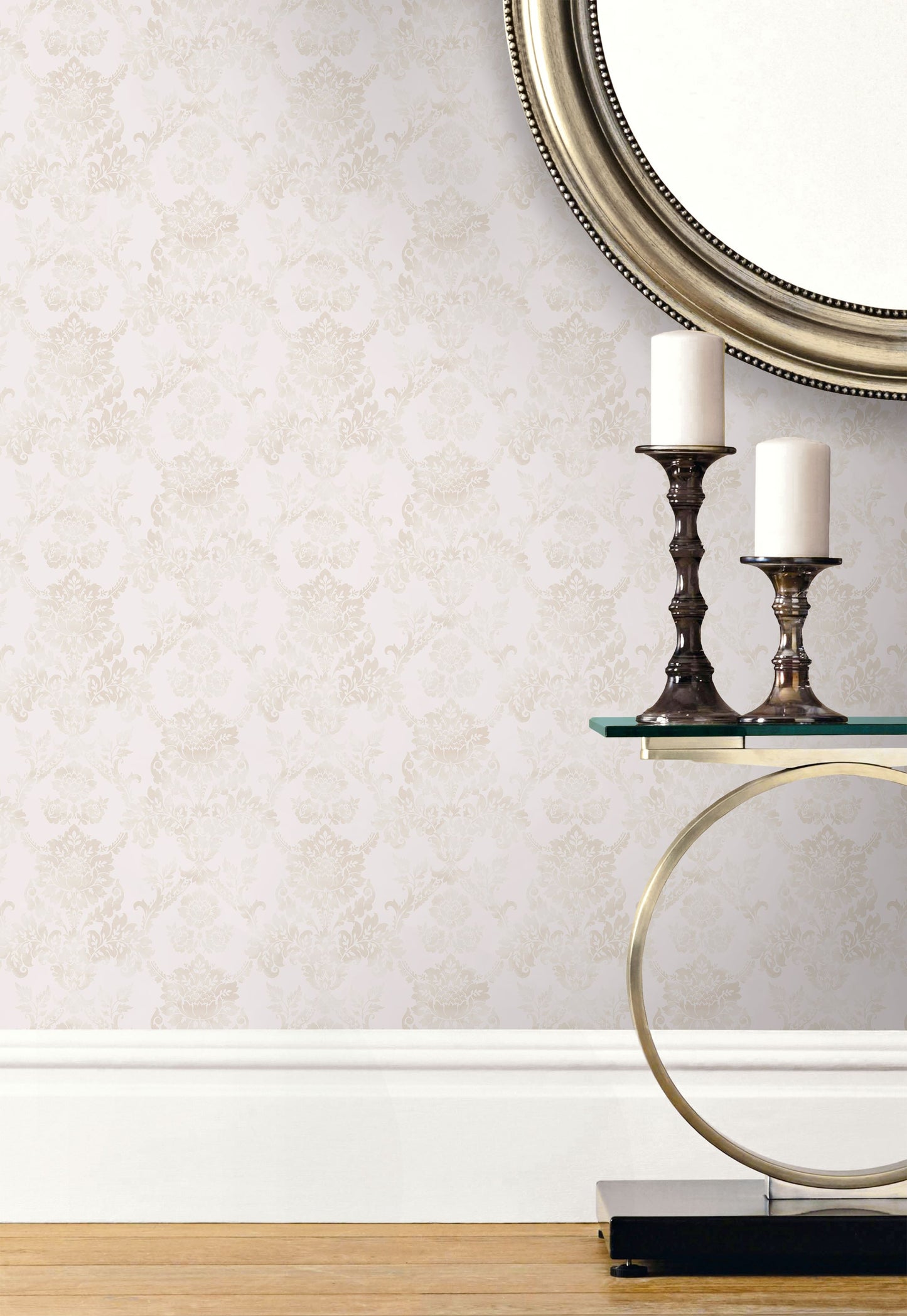 French Damask Wallpaper