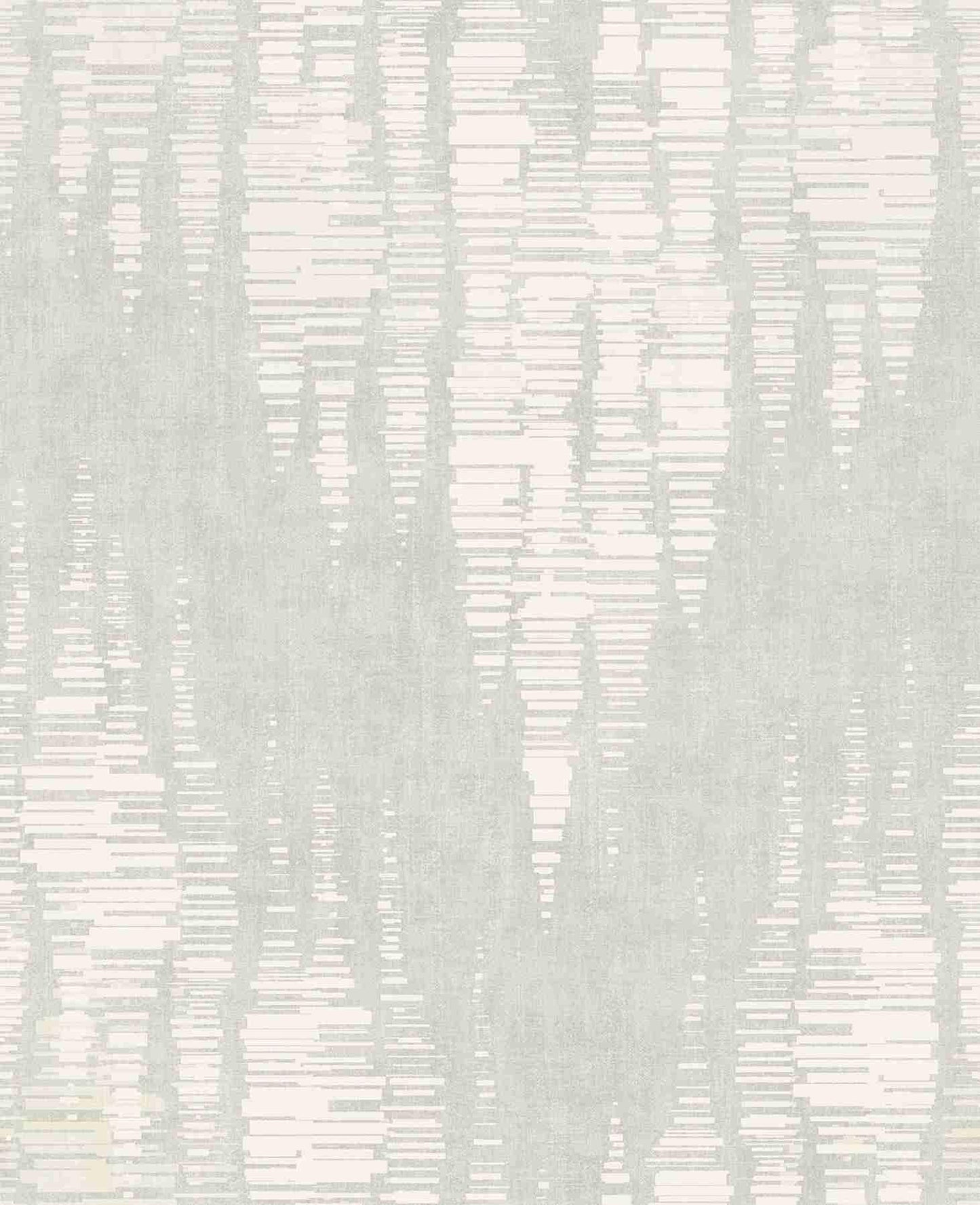 Graffiti Effect Wallpaper: light gray nonwoven design with vertical zigzag lines for a subtle, modern look.