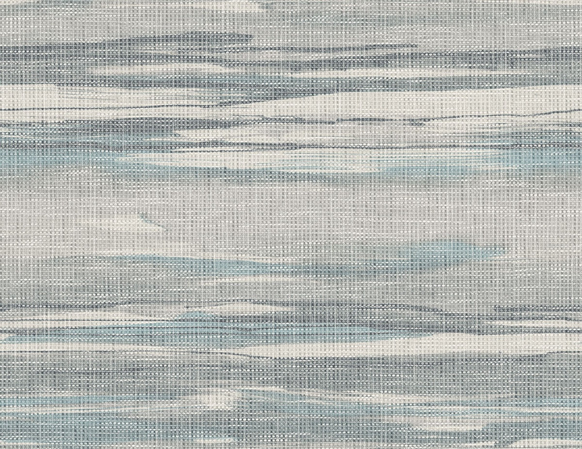 Grasscloth Waves Wallpaper