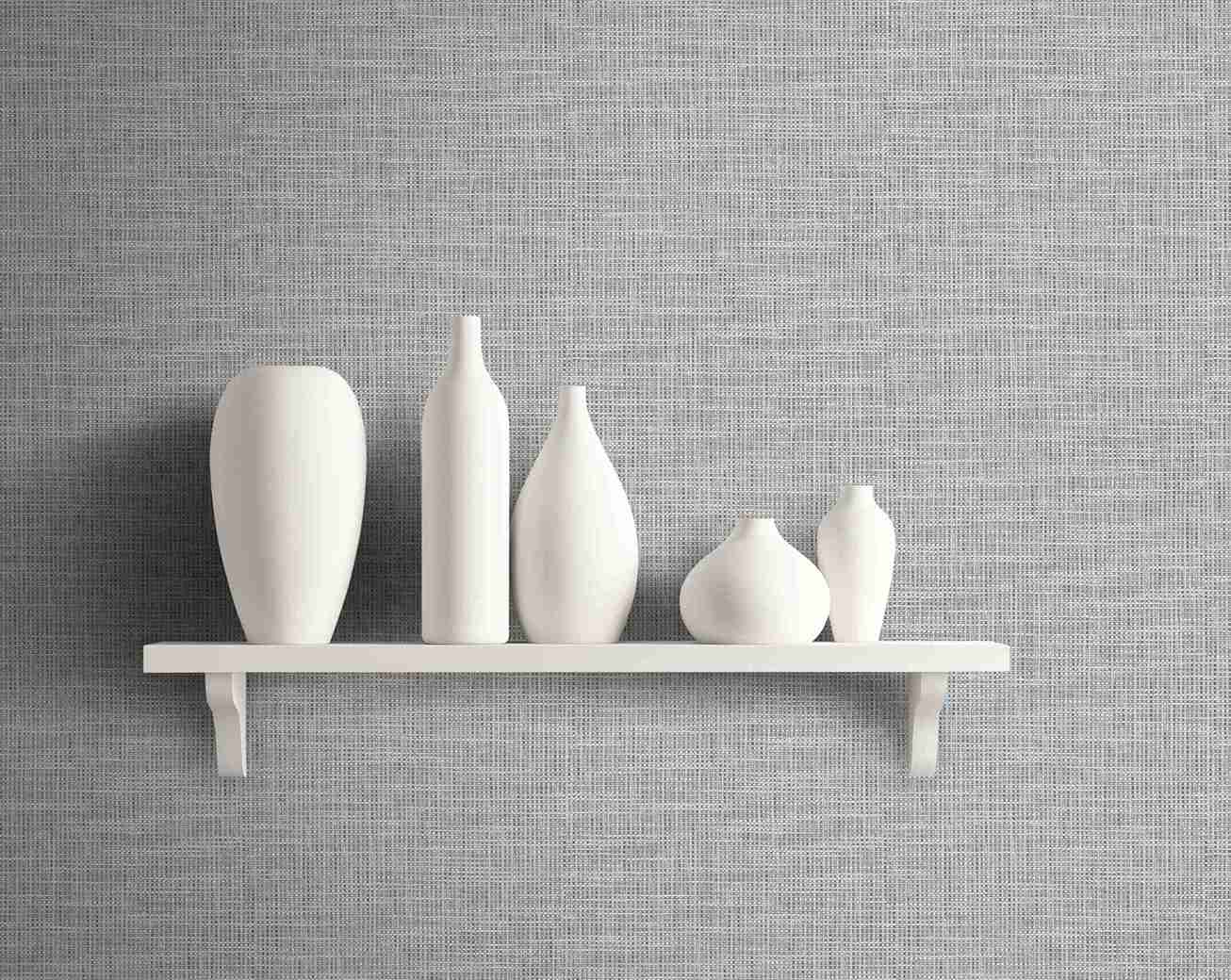 Grasscloth Impression Wallpaper
