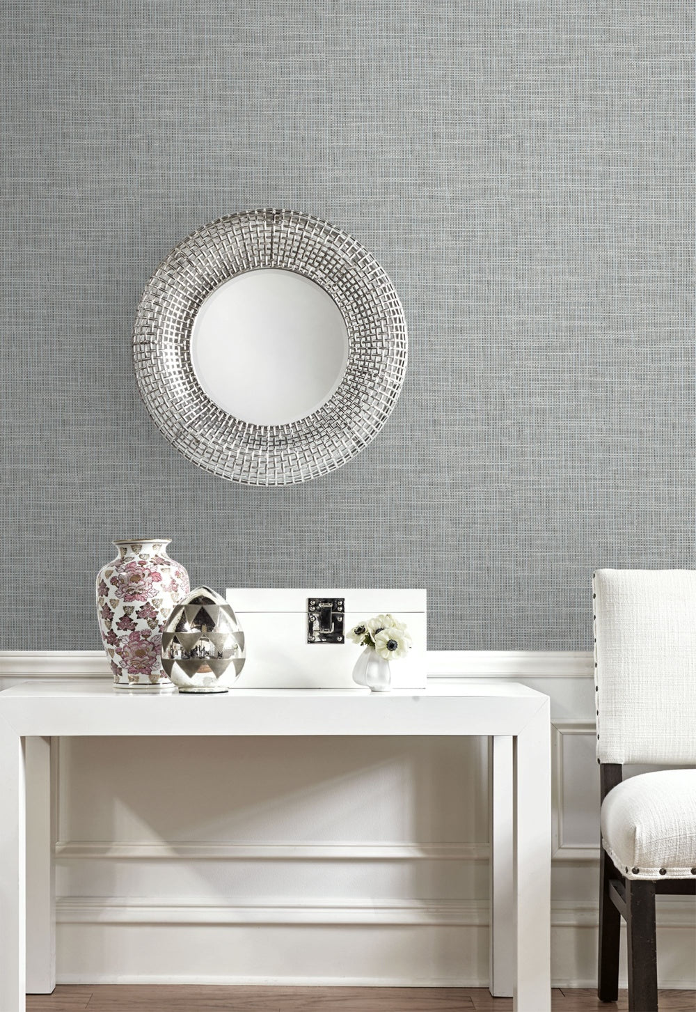 Grasscloth Impression Wallpaper