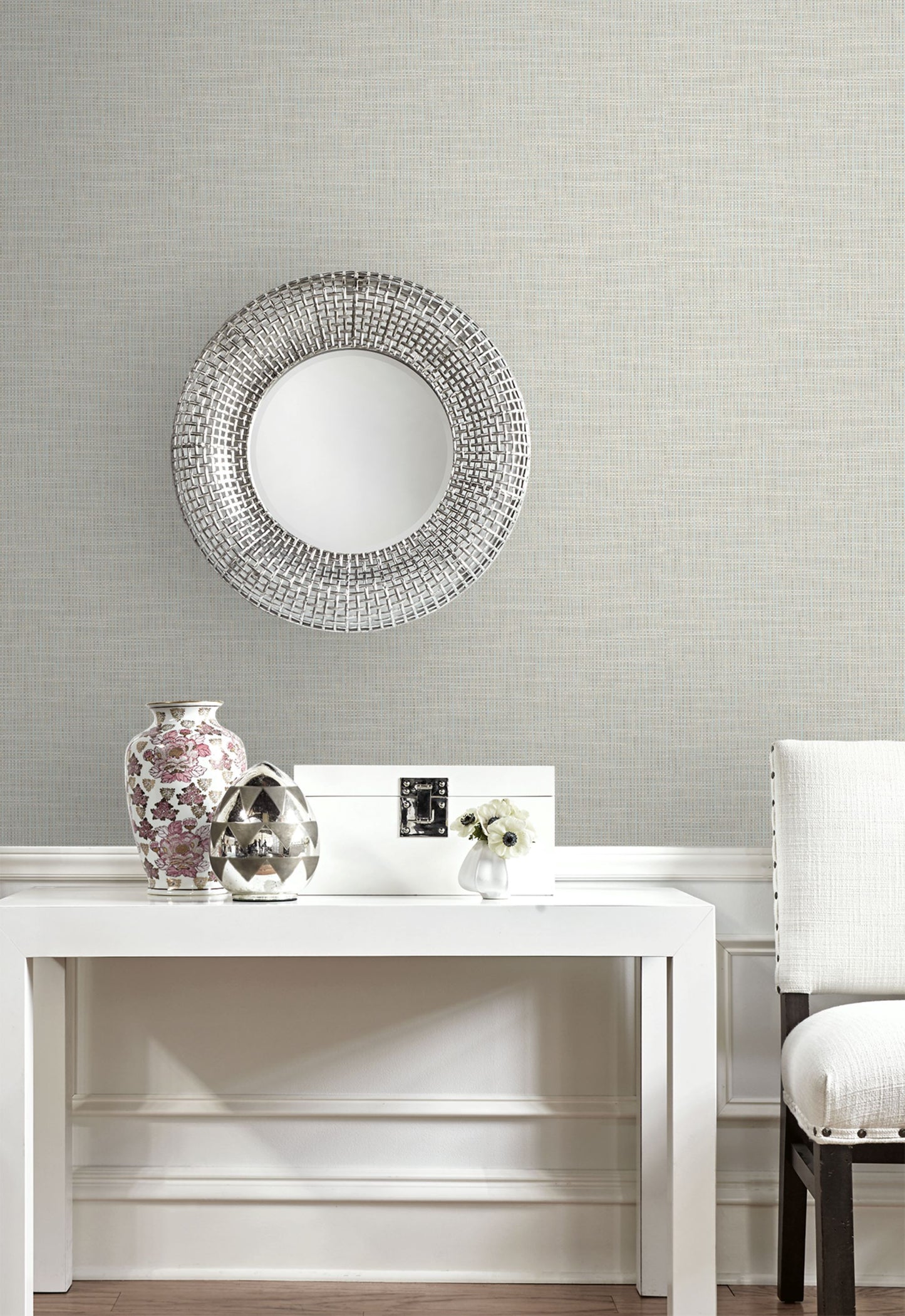 Grasscloth Impression Wallpaper
