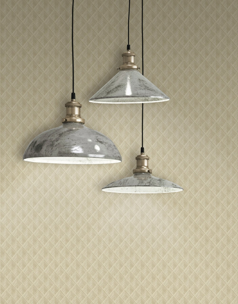 Pyramid Grasscloth Wallpaper