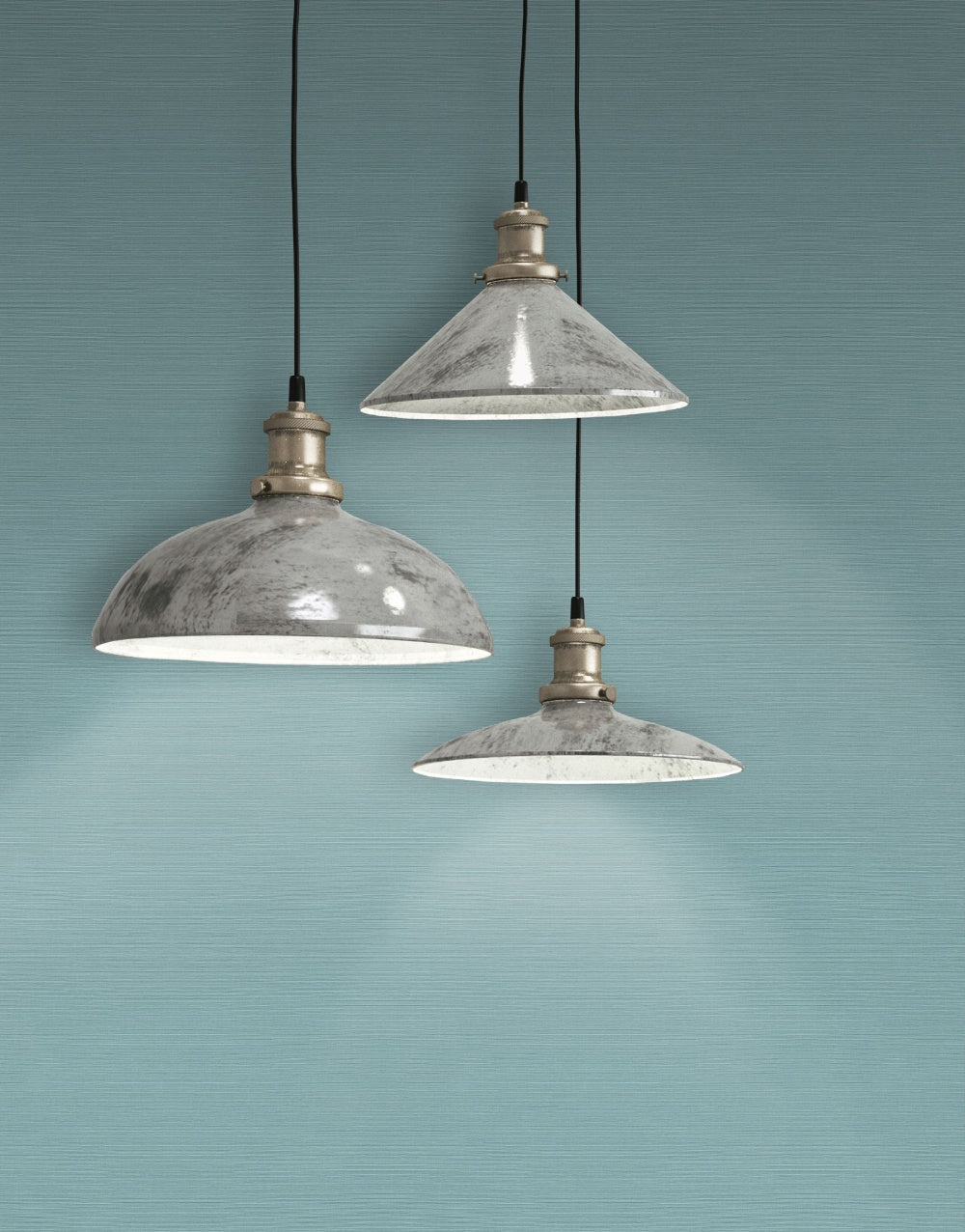 Thin Grasscloth Effect Wallpaper