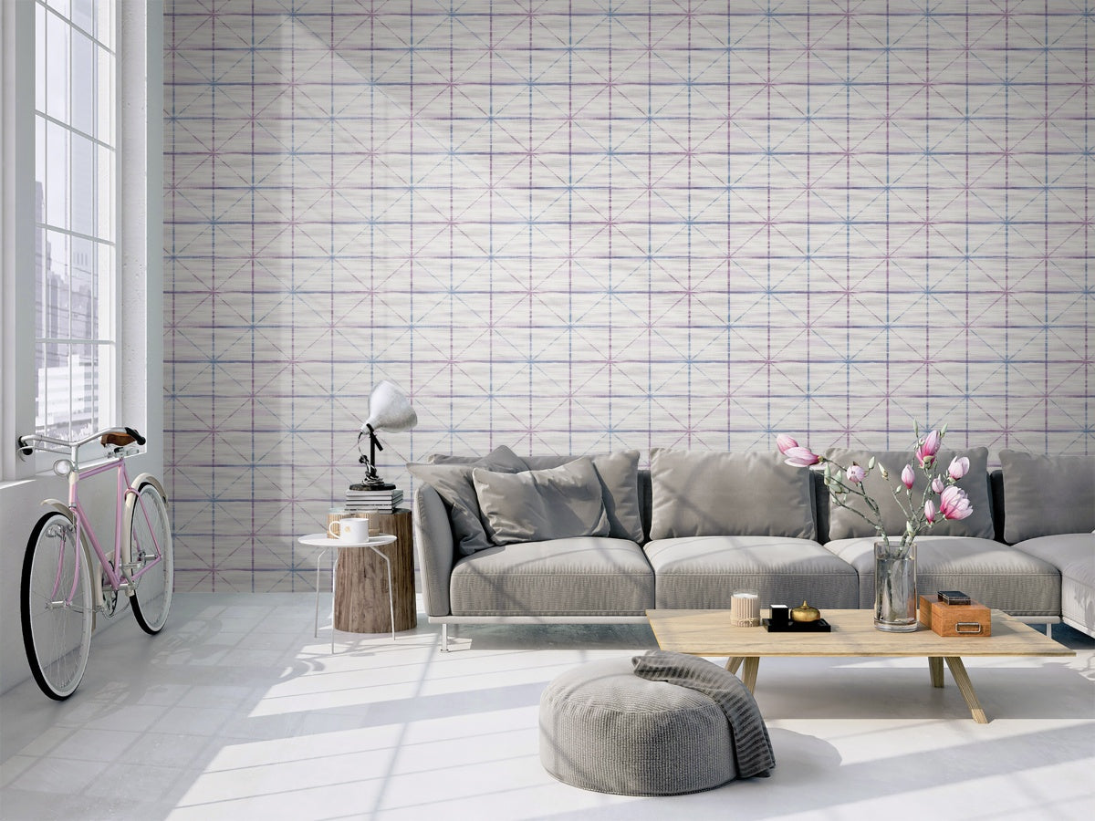 Metallic Squares Wallpaper