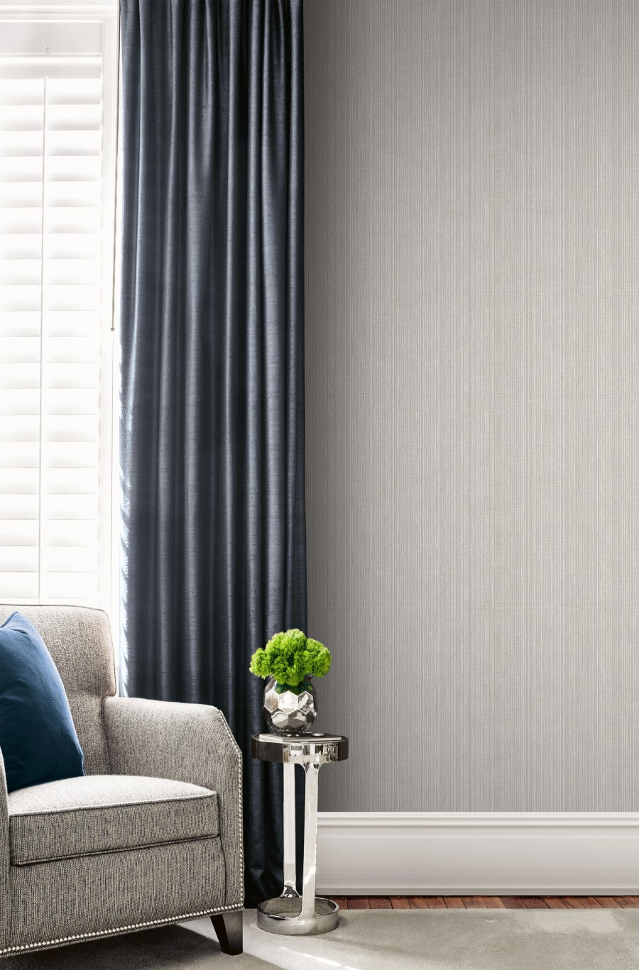 Textile Vertical Wallpaper