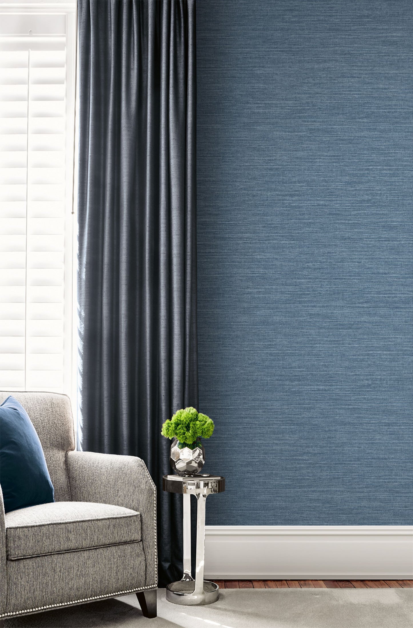 Grasscloth Effect Imitation Wallpaper