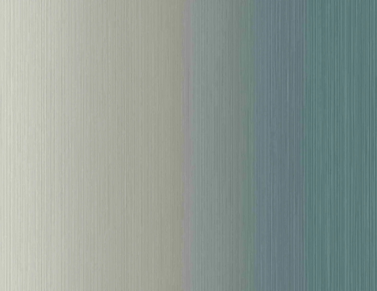 Shade Stripes Wallpaper features modern vertical stripes in muted beige, green, blue, and gray with a hand-painted look.