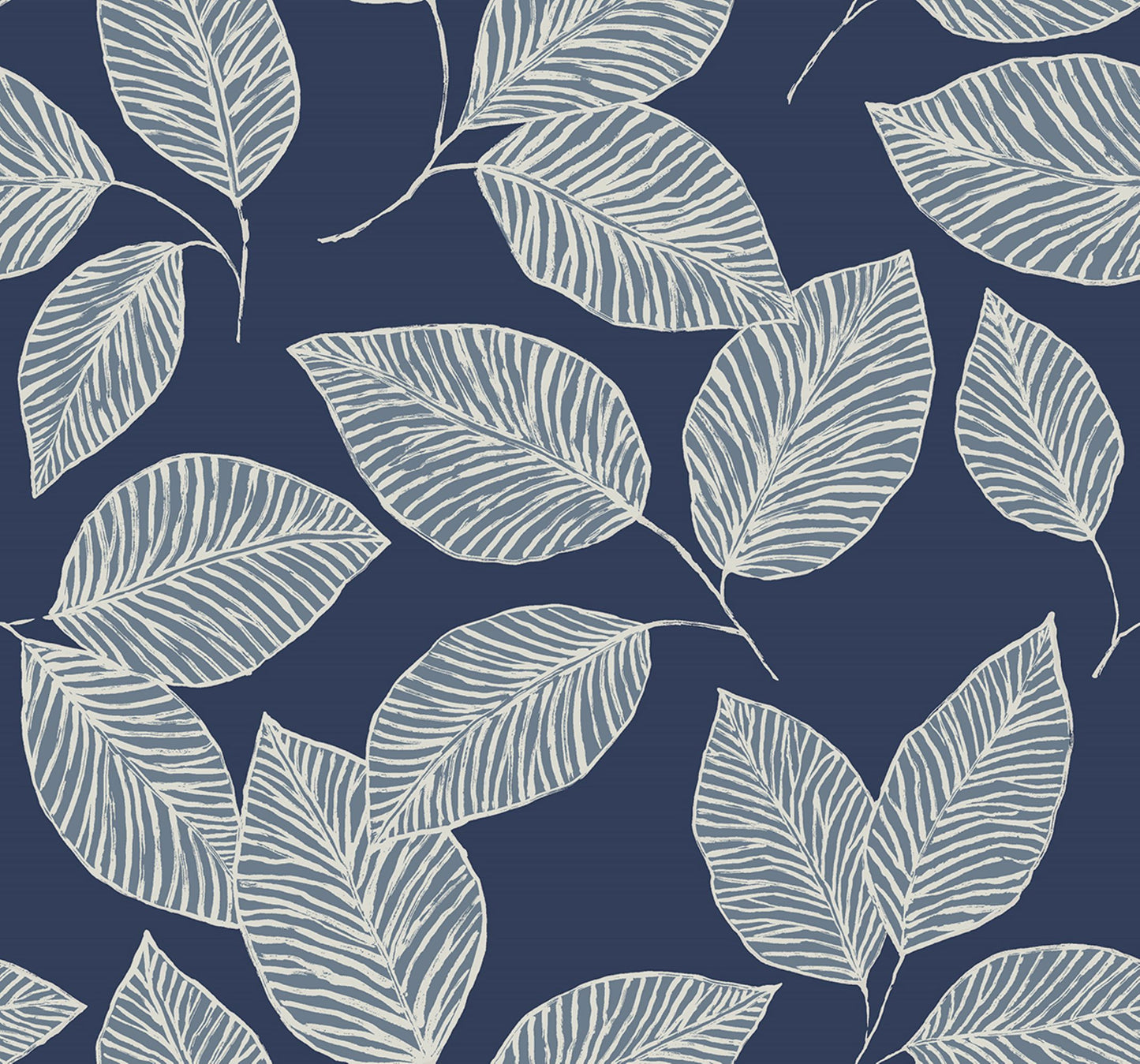Stylized Foliage Wallpaper