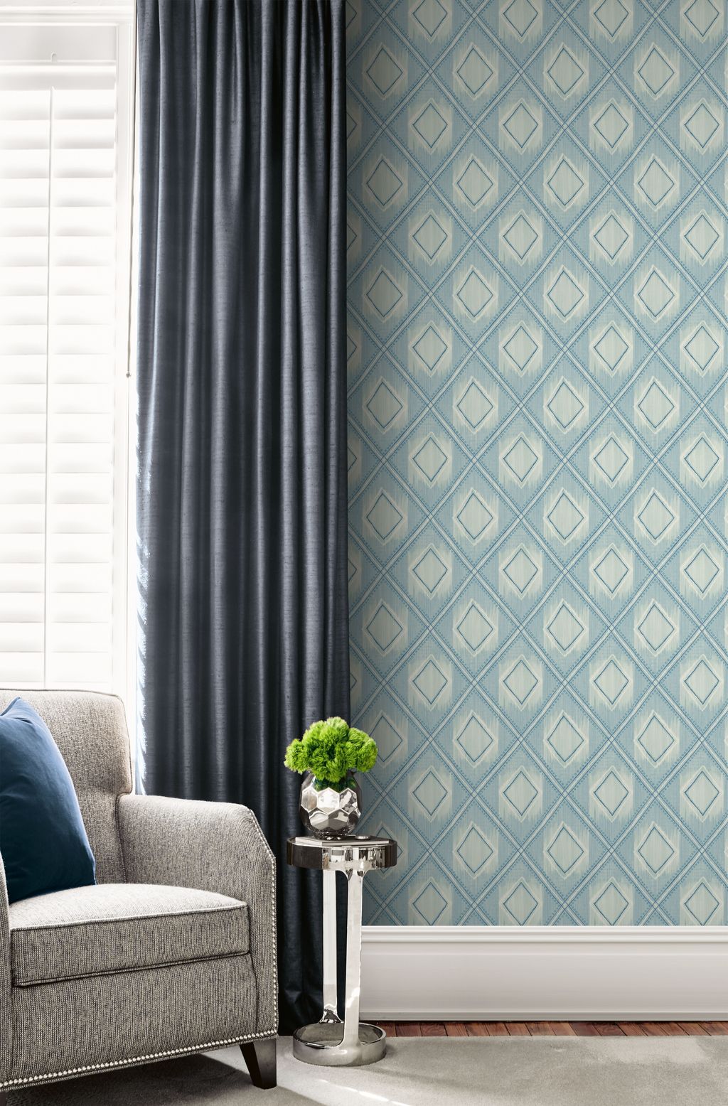 Ikat Texture Grasscloth & Naturals