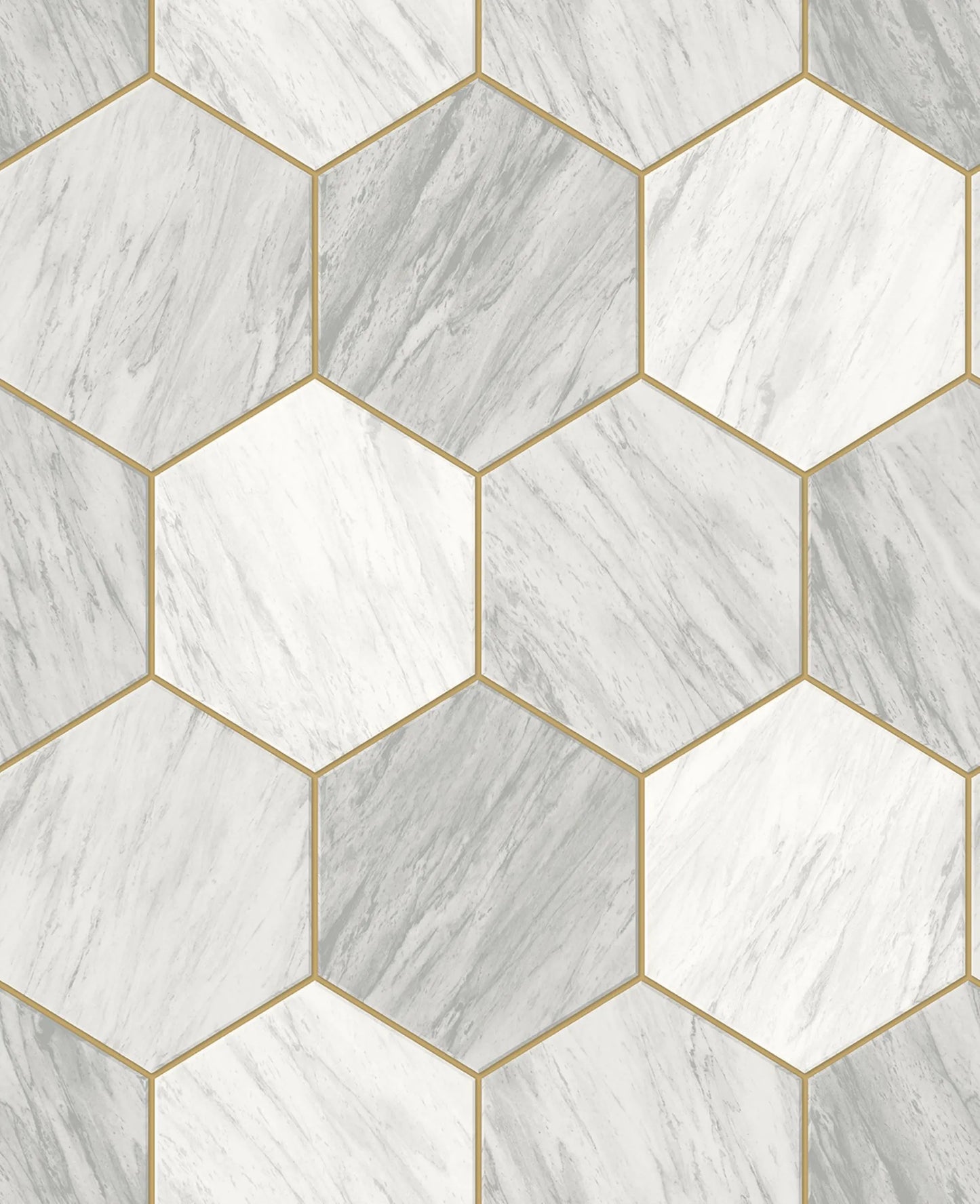 White & Grey & Gold