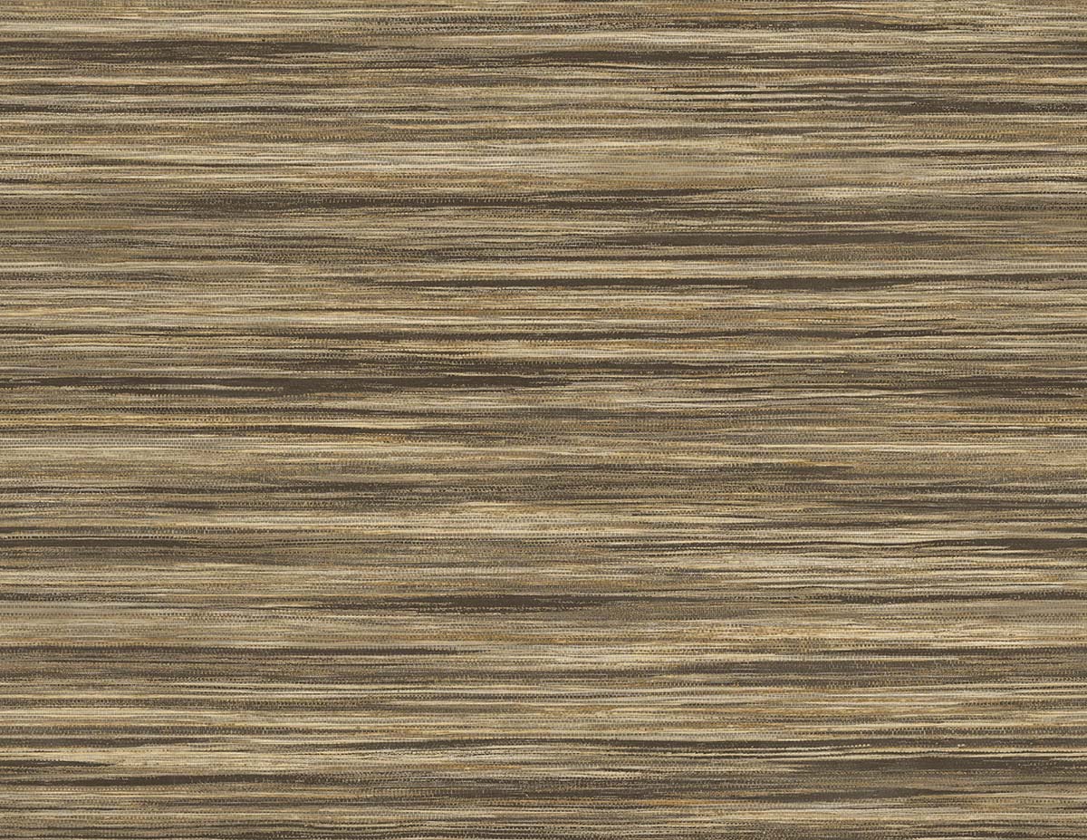 Faux Grasscloth Commercial Vinyl: brown and beige horizontal streaked embossed wallpaper for modern living spaces.
