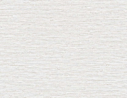 Texture Grasscloth Effect Commercial Vinyl: Light beige vinyl wallpaper with embossed, uneven horizontal lines for modern spaces.