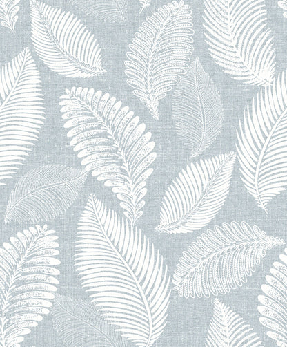 Light Blue Scattered Leaves Wallpaper
close-up.