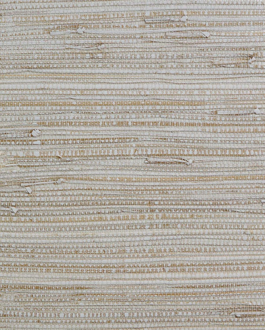 Cream Grasscloth Texture Grasscloth & Naturals close-up.
