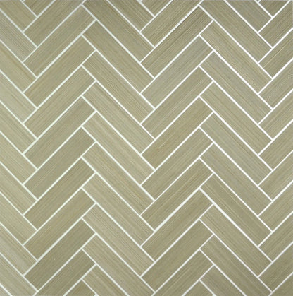 Herringbone Raffia Grasscloth & Naturals