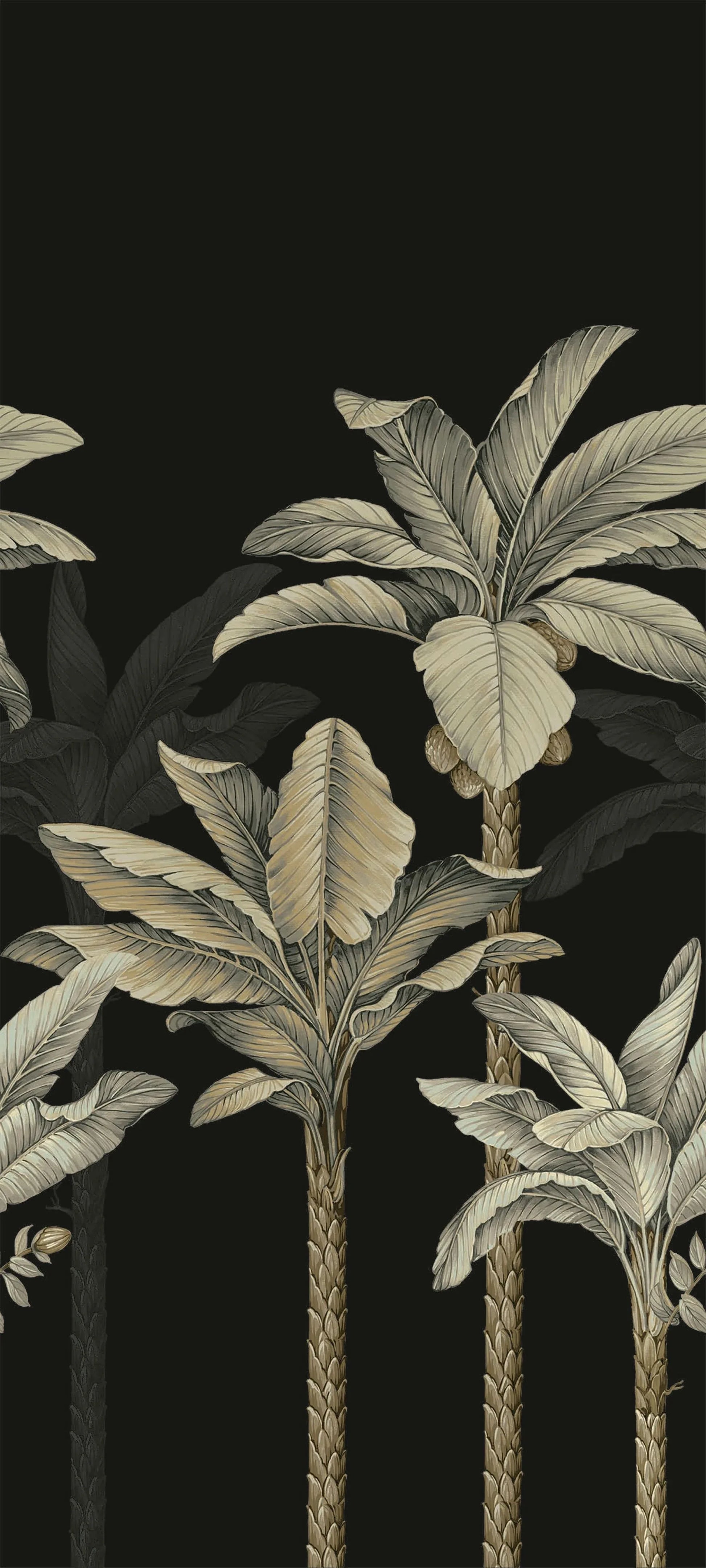 Tropical Palms Murals - Casa Mia Wallcovering