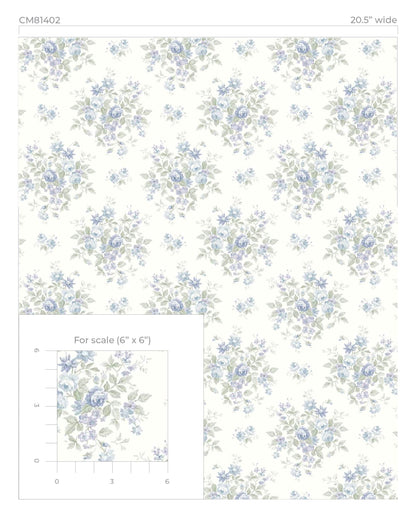 Cottage Bouquet Wallpaper