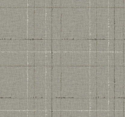 Ash Gray Plaid Texture Commercial & Vinyl close-up.
