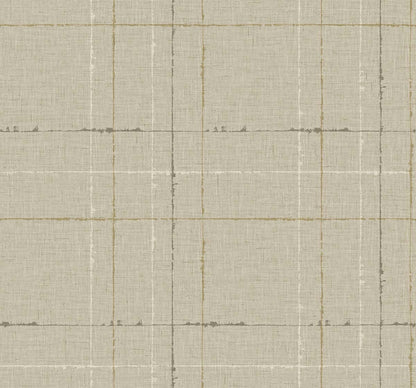 Beige Plaid Texture Commercial & Vinyl
close-up.