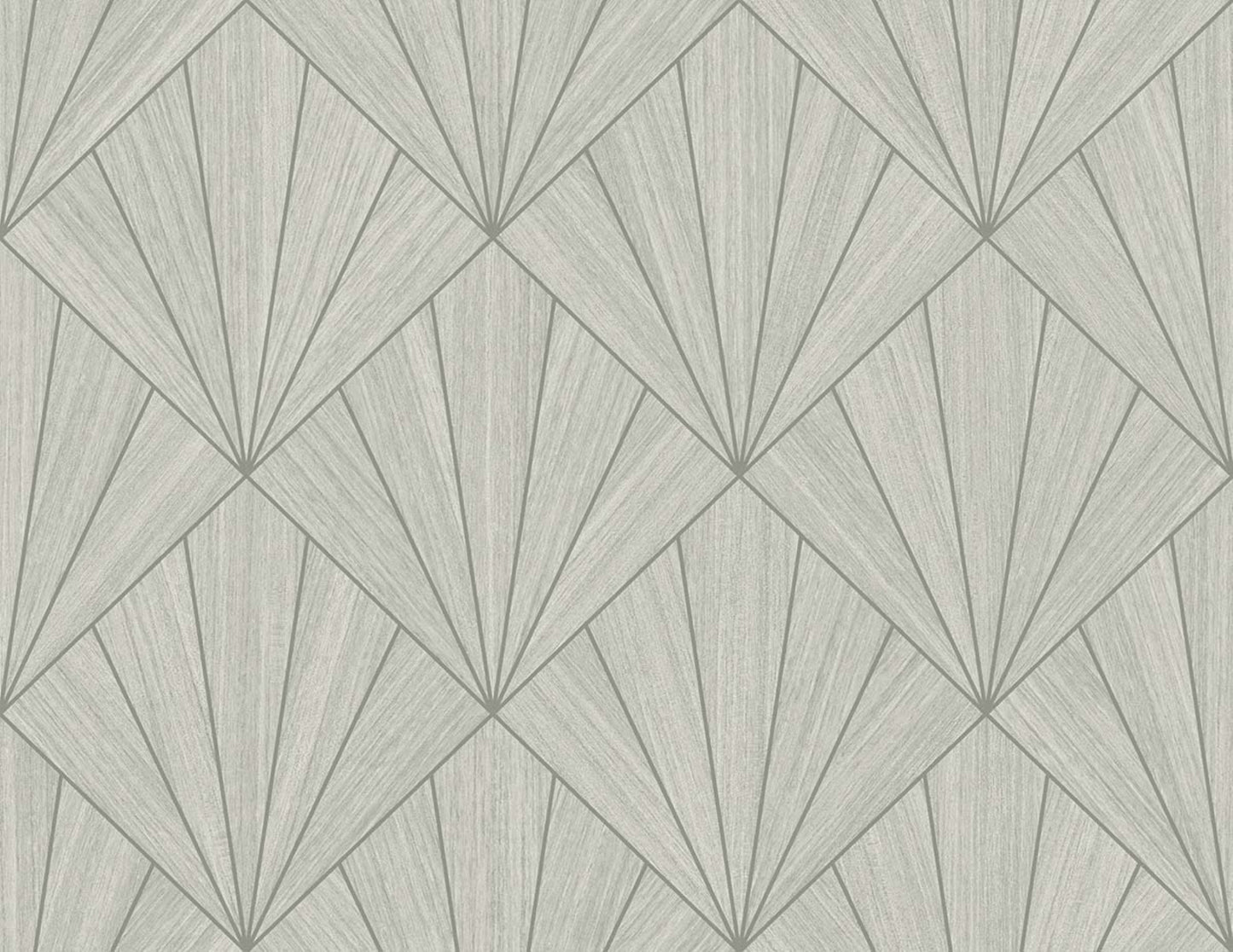 Beige & Ash Art Deco Geo Commercial & Vinyl close-up.
