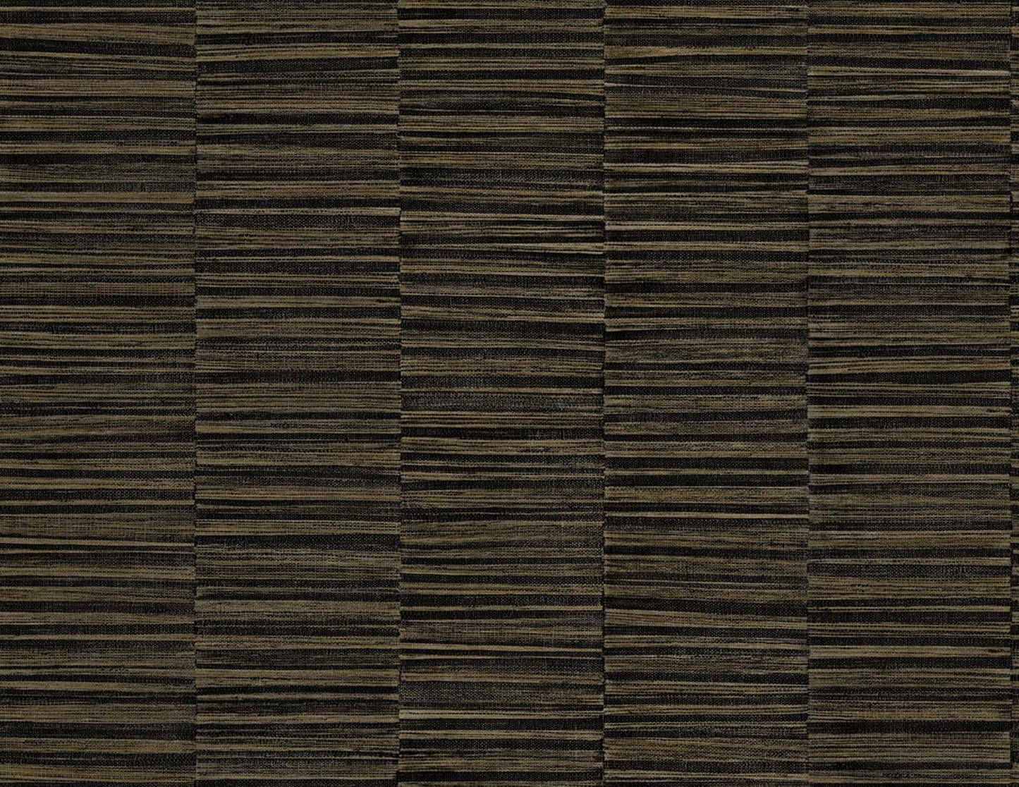 Brown Industrial Grasscloth Stripe Commercial & Vinyl close-up.
