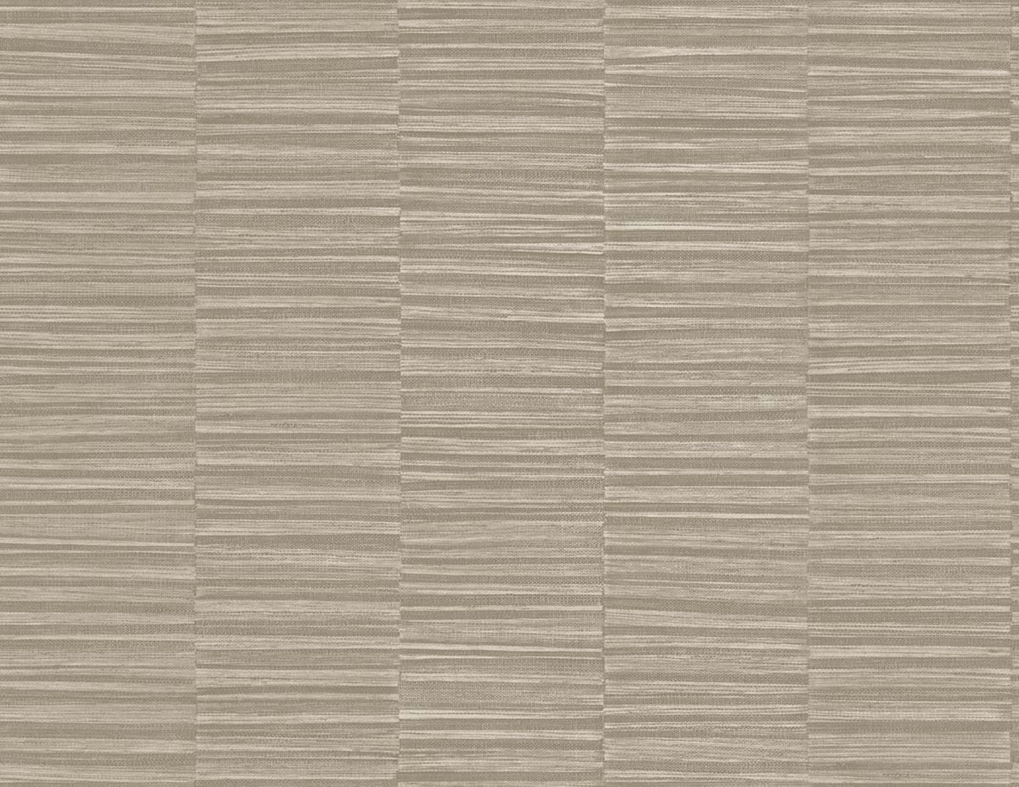 Beige Linen Industrial Grasscloth Stripe Commercial & Vinyl close-up.
