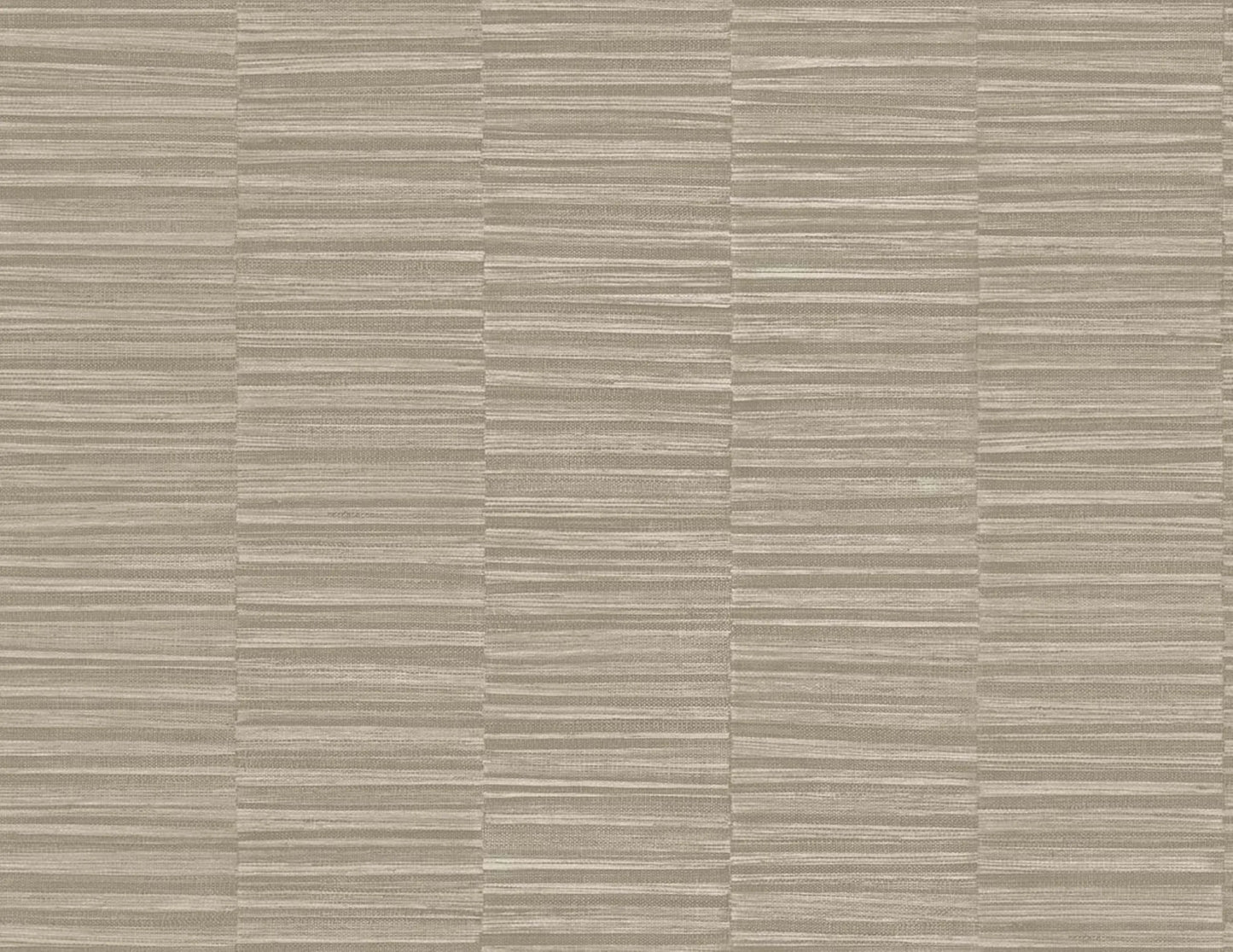 Beige Linen Industrial Grasscloth Stripe Commercial & Vinyl close-up.
