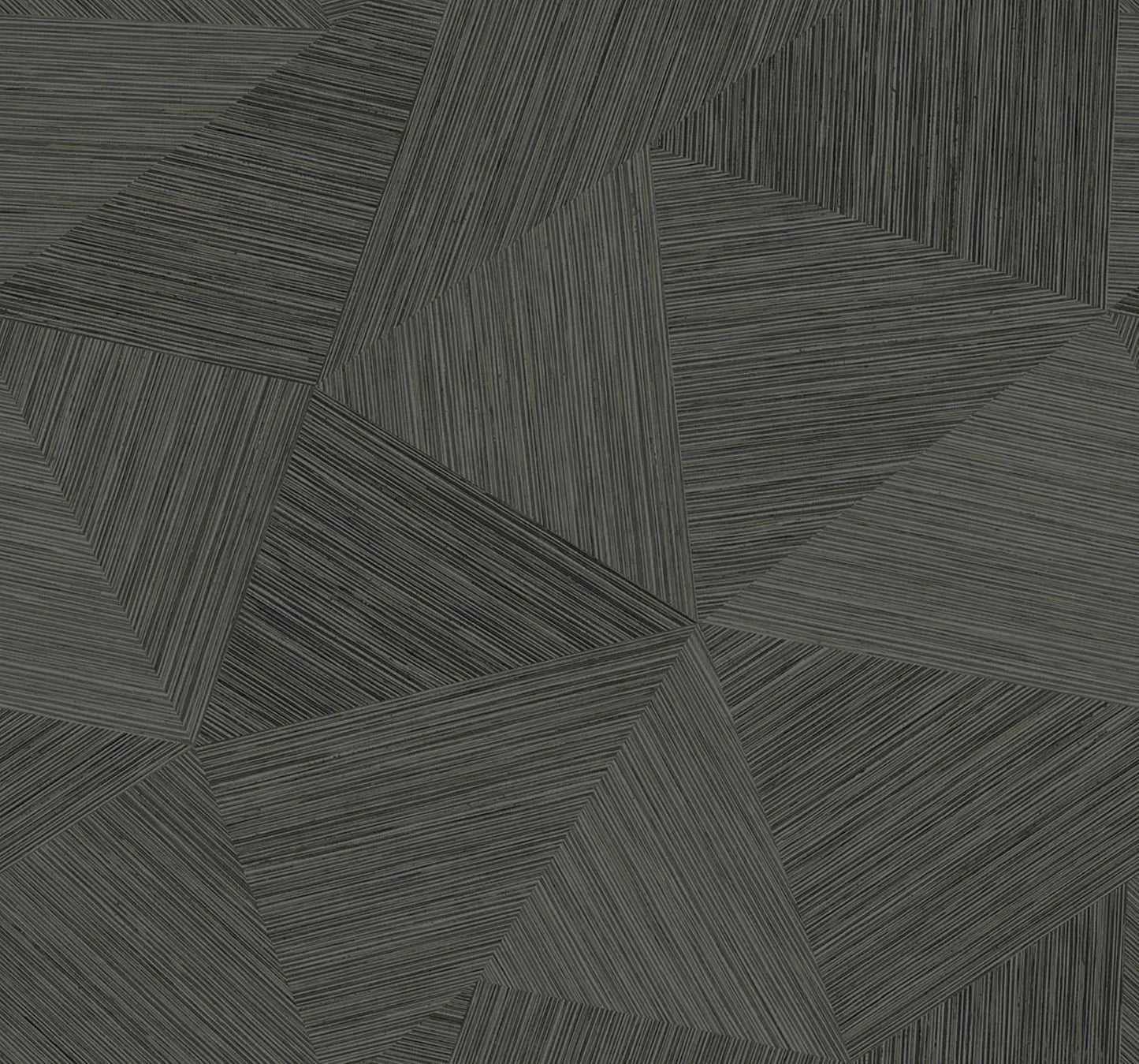 Charcoal Geometric Fibers Triangles Commercial & Vinyl close-up.