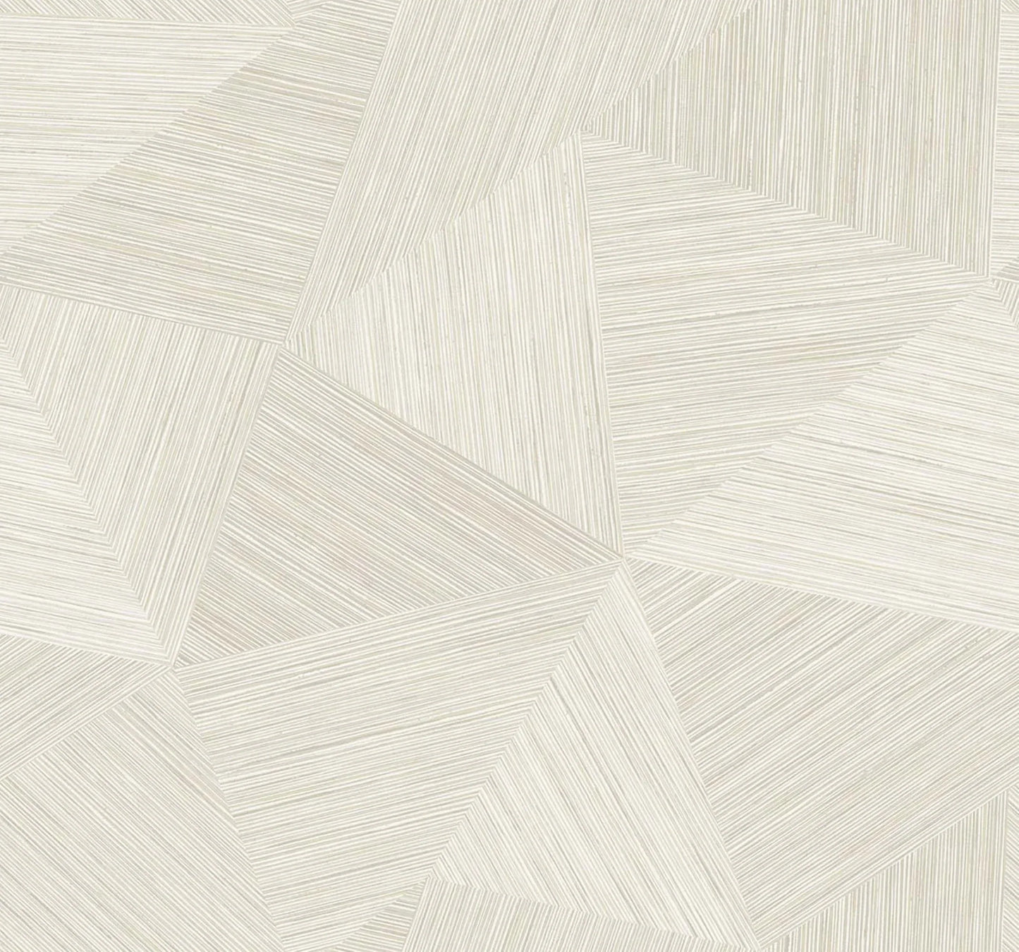 Beige Geometric Fibers Triangles Commercial & Vinyl close- up.